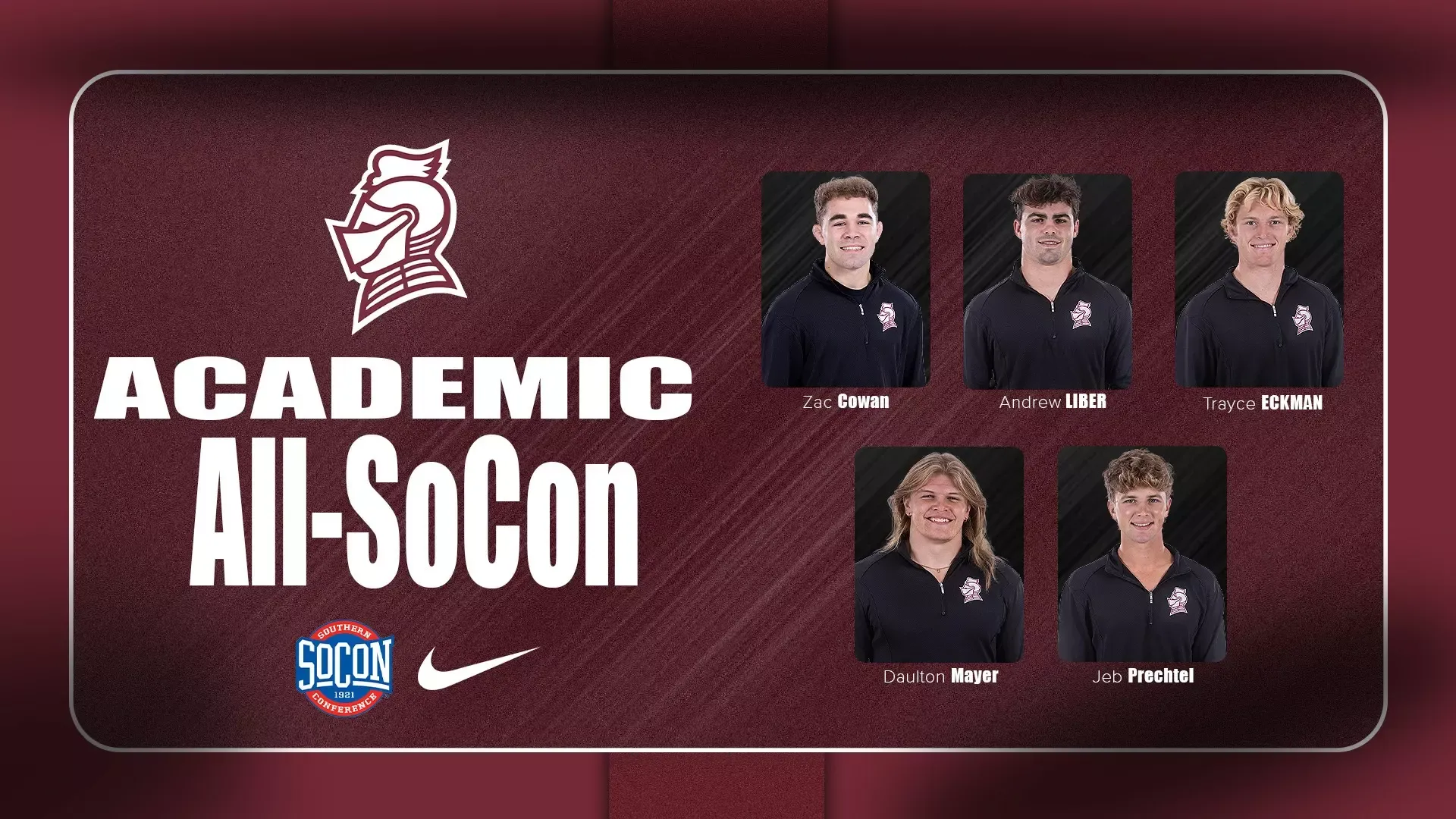 2025-26 SoCon Academic award