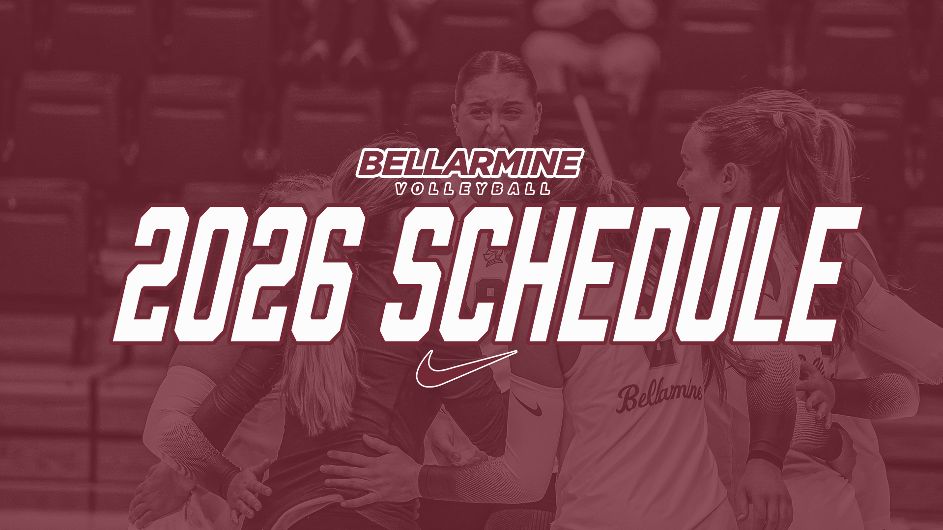 Volleyball 2026 Schedule Release graphic