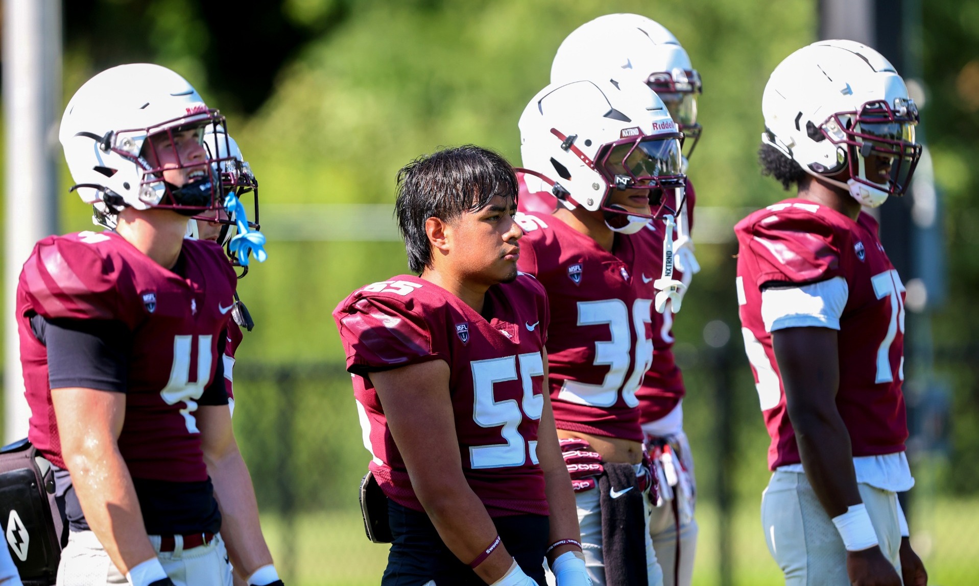 Sideline against Army