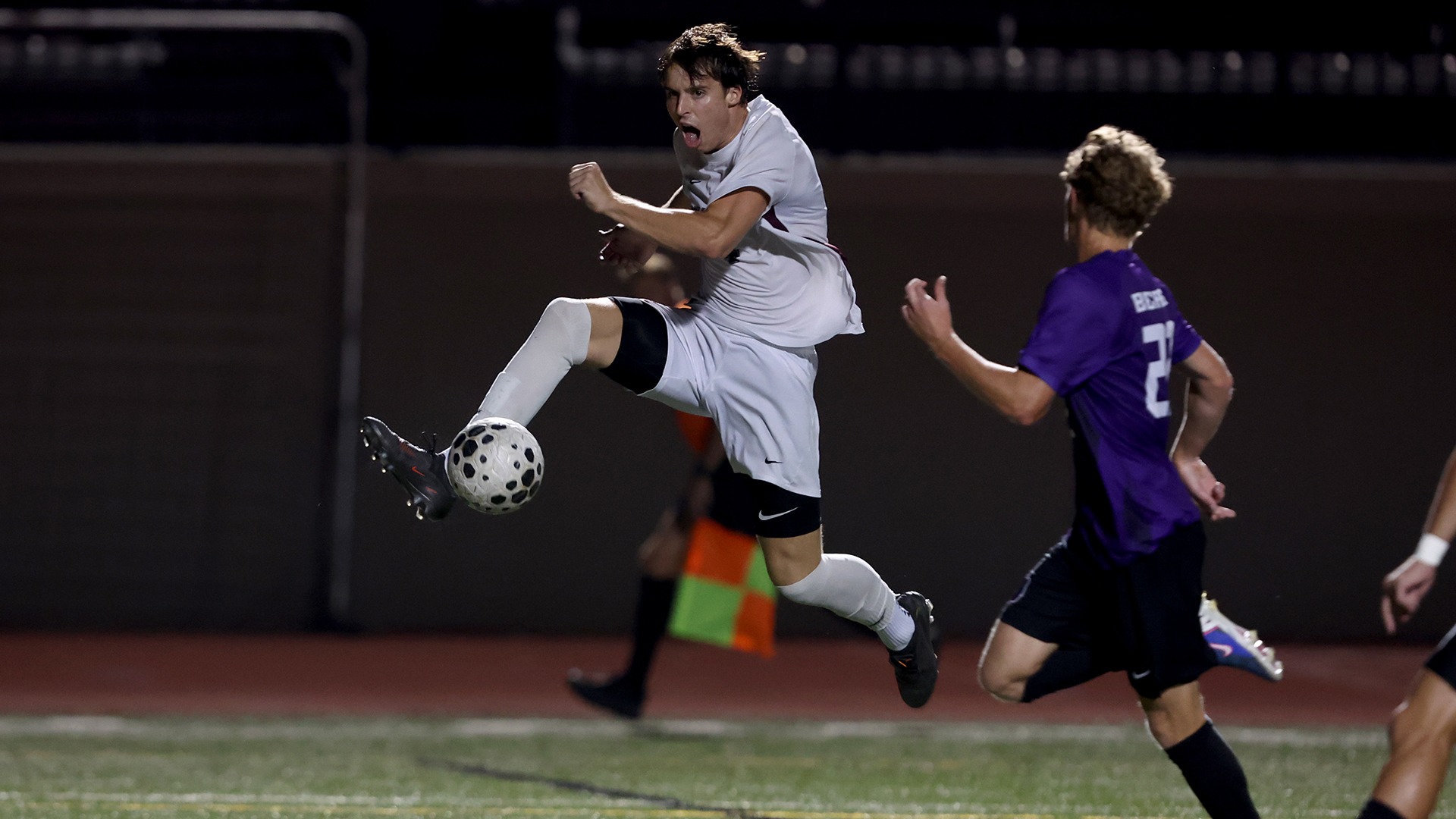 Gavin Crowe scored a goal against UCA.