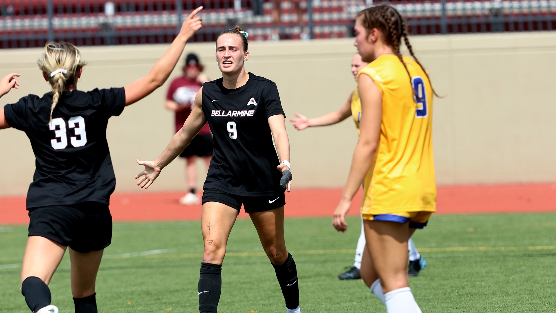 Katie Paulakonis scored both goals in a 2-1 win over Morehead State.