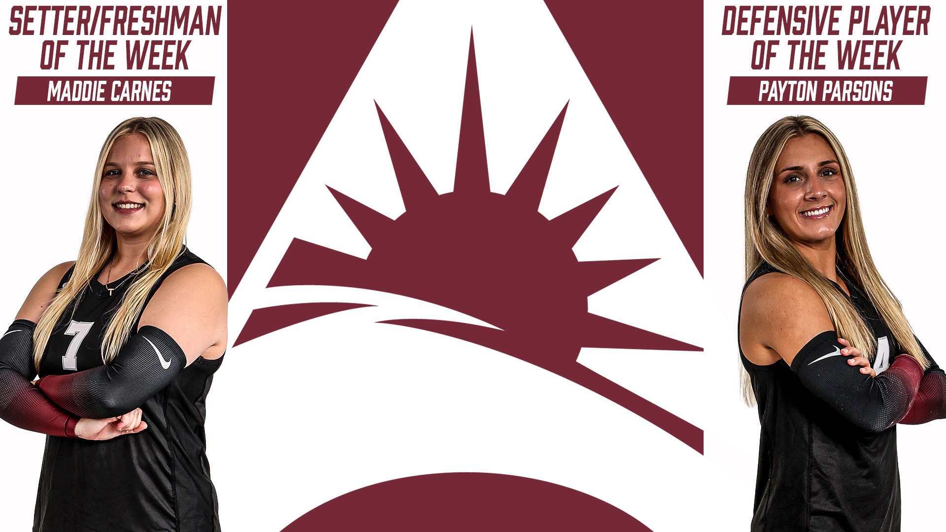 ASUN Weekly Awards 9-28-26