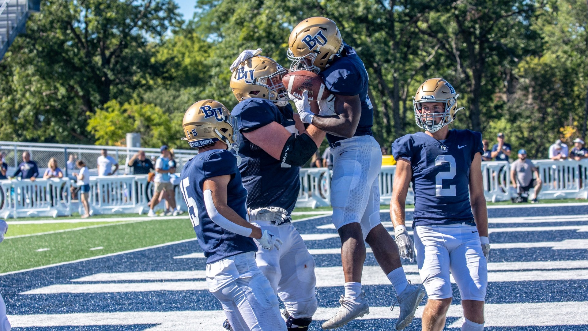 David Geebli Football Bethel University Athletics