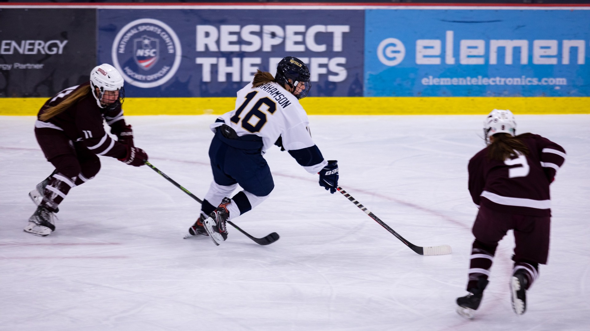 Kallie Abrahamson Women's Hockey Bethel University Athletics