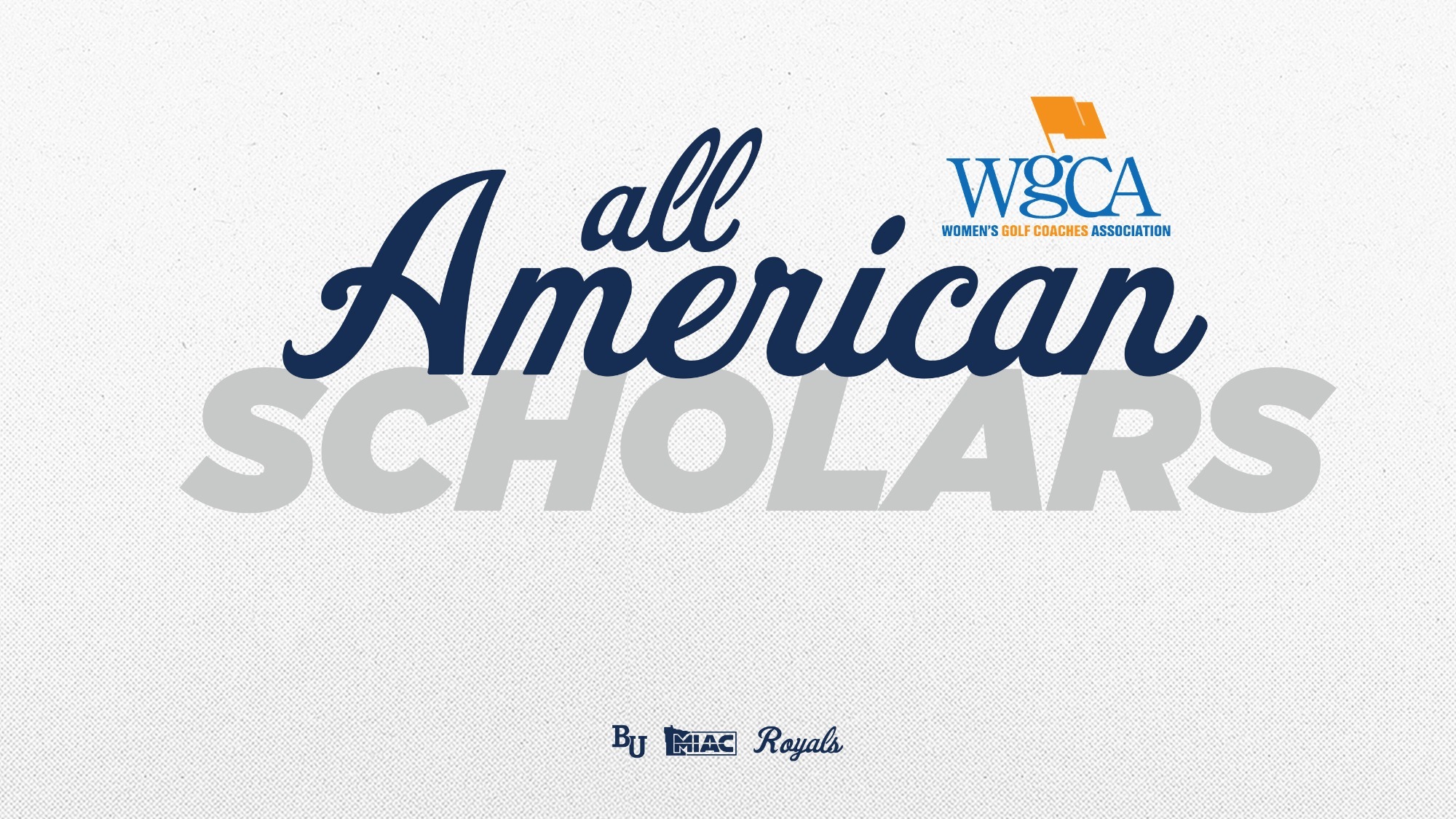 WGCA All-American Scholar