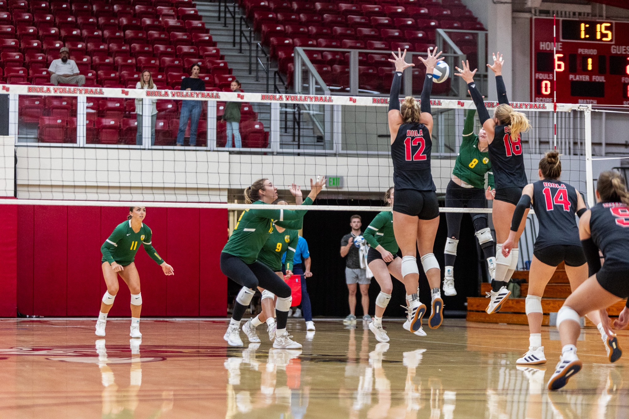 Copeland Grabs PacWest Record for Career Solo Blocks Biola University