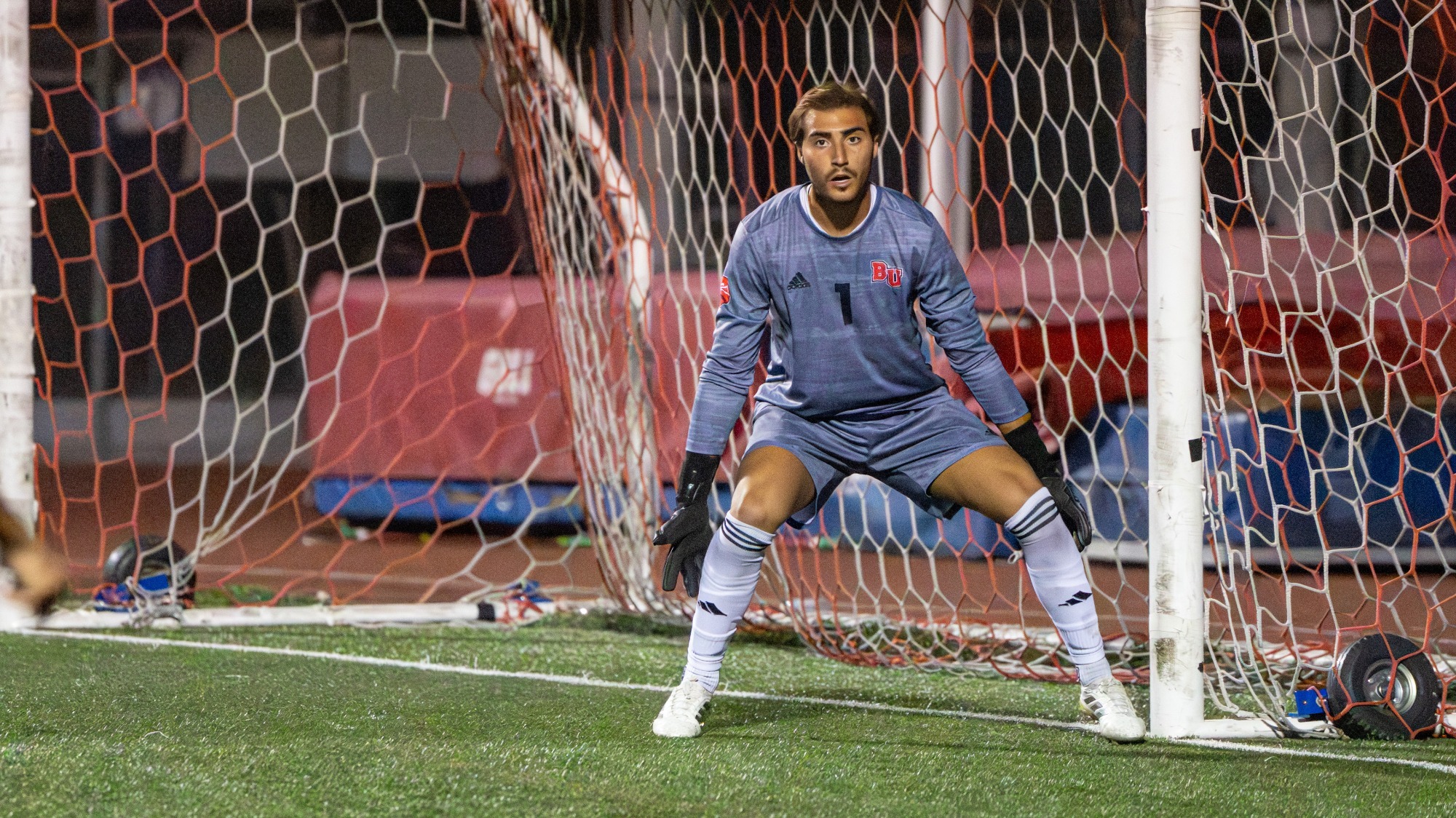 Francesco in the goal