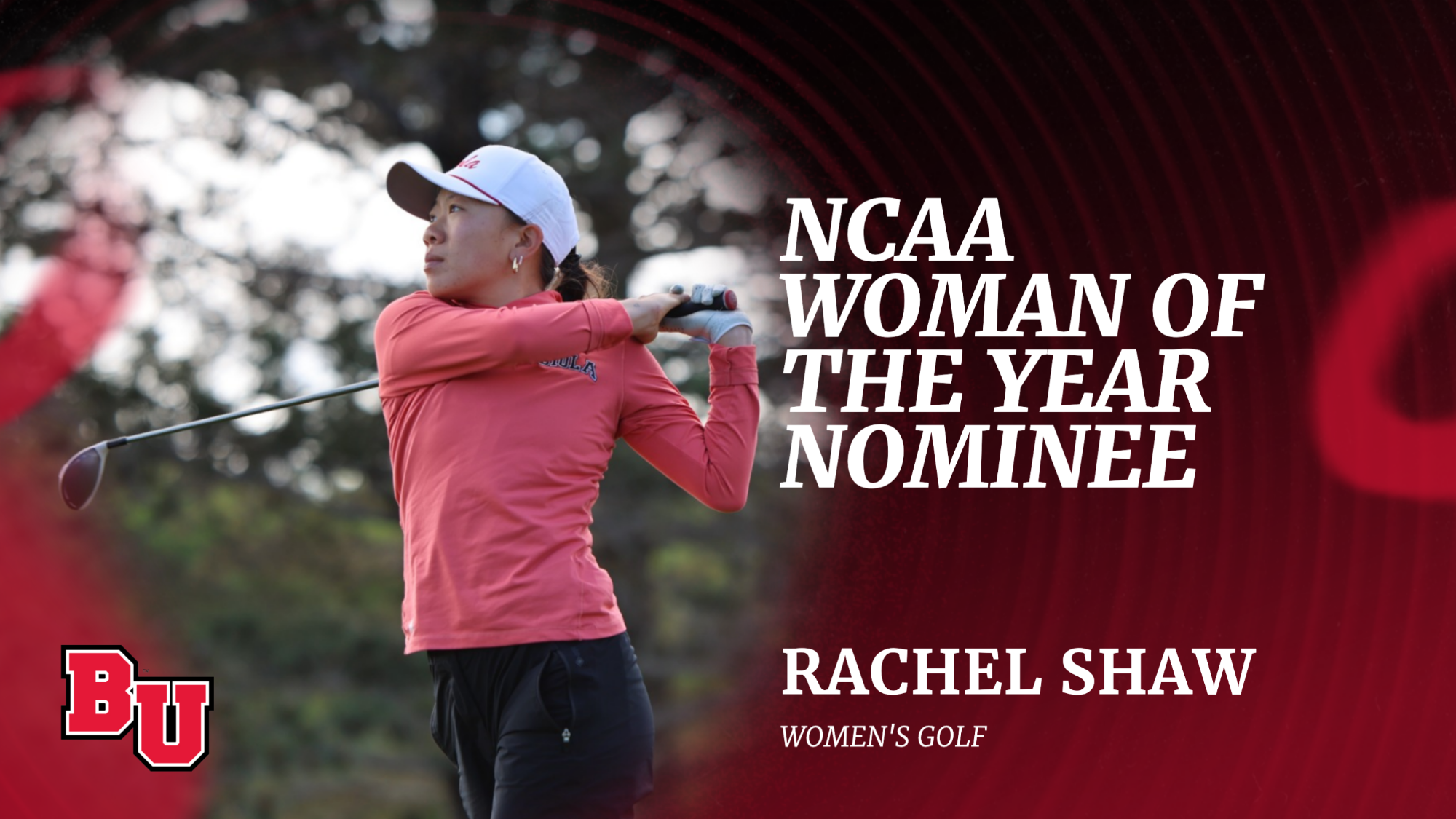 shaw ncaa woman of the year nominee