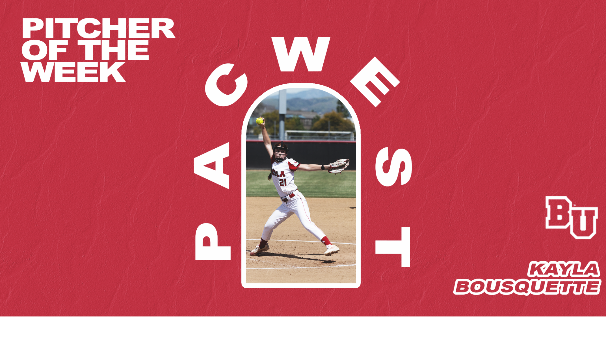 PacWest Pitcher of the Week - Kayla