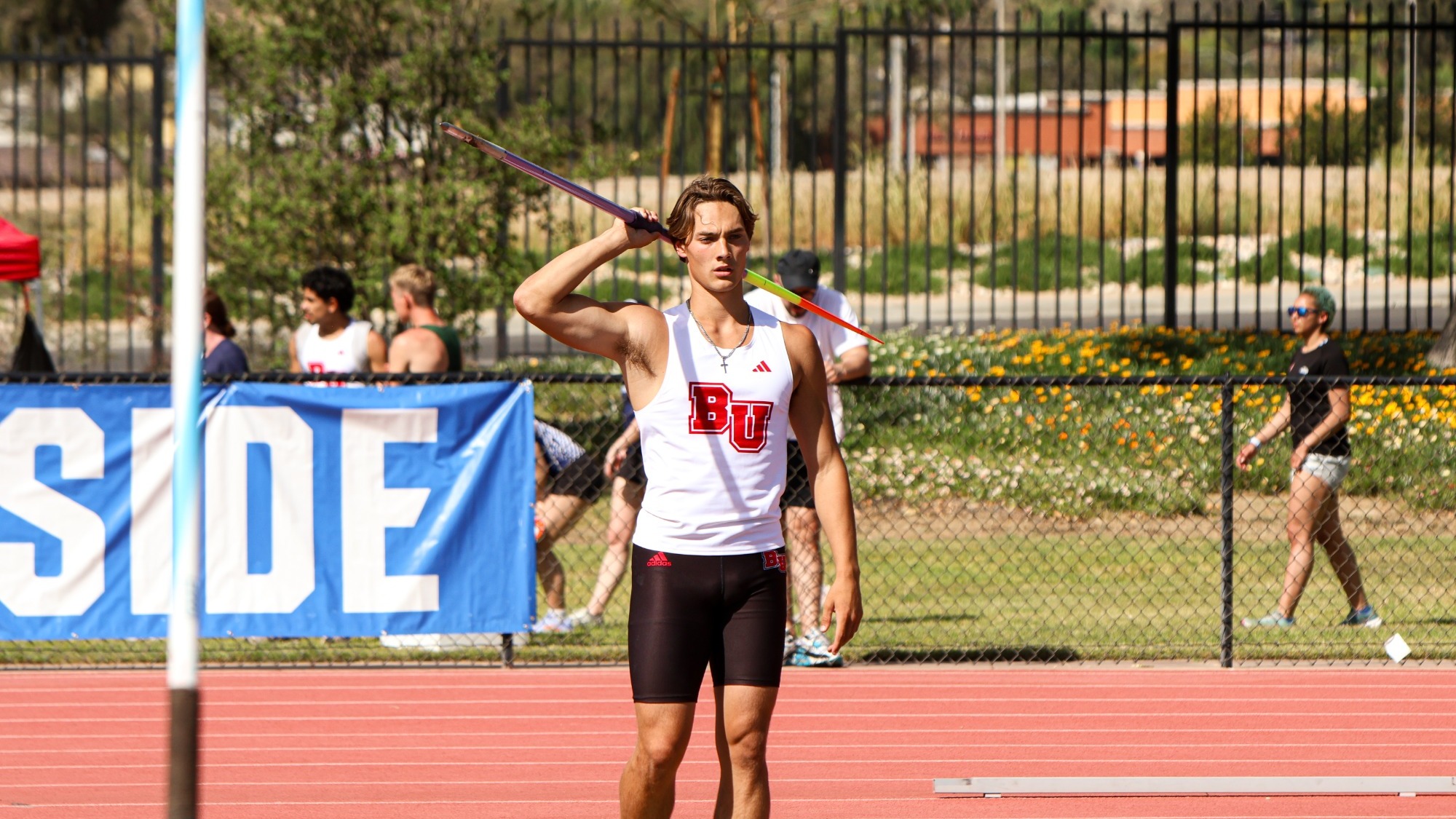 Colby Shamblin with Javelin
