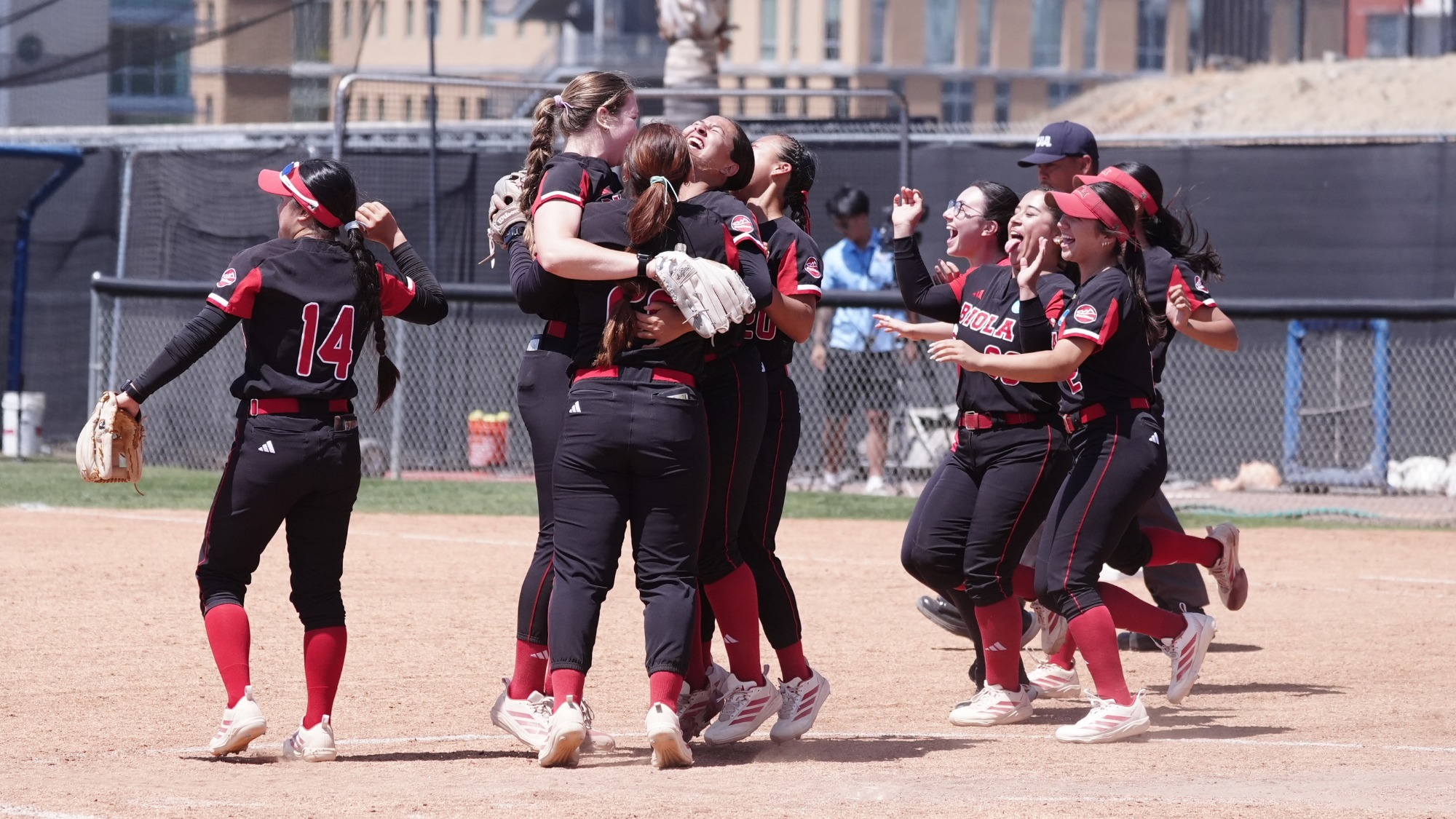 Super Regionals Win Celebration