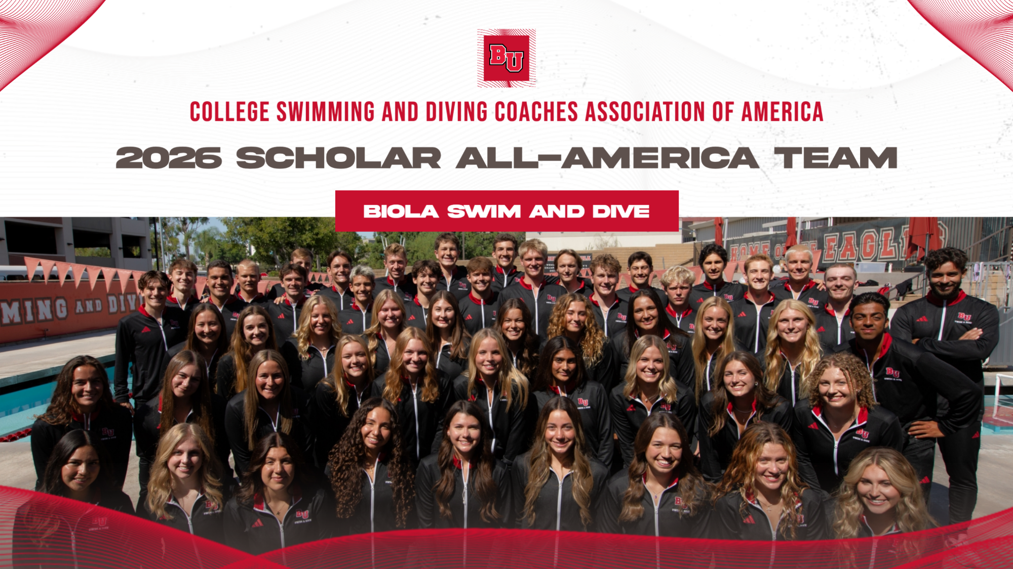 Swim and Dive CSCAA Scholar All-America