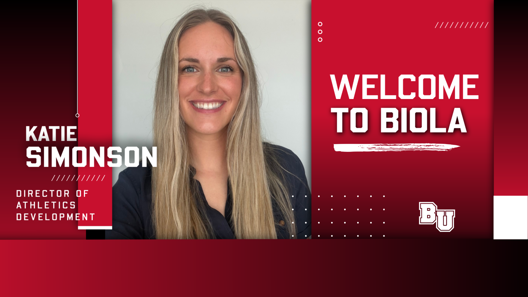 Katie Simonson Welcome to Biola