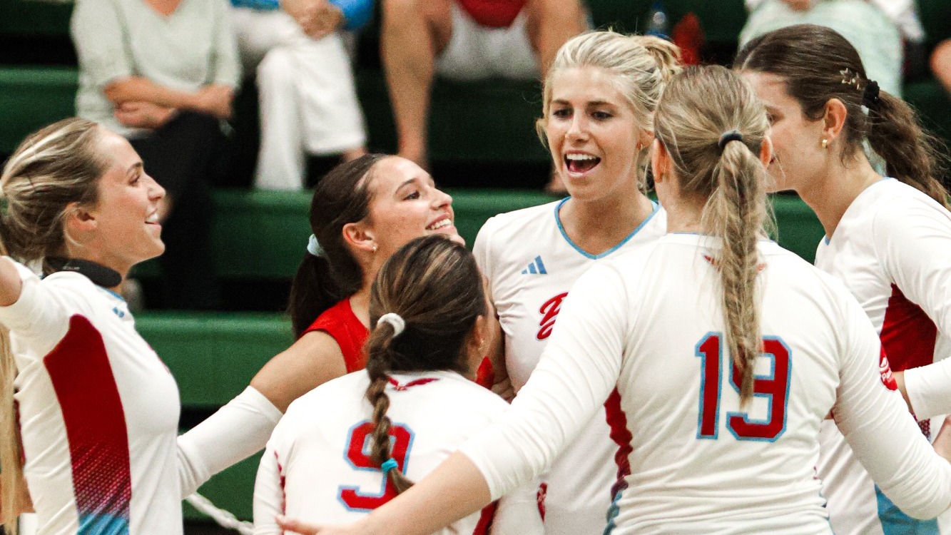 Volleyball celebration