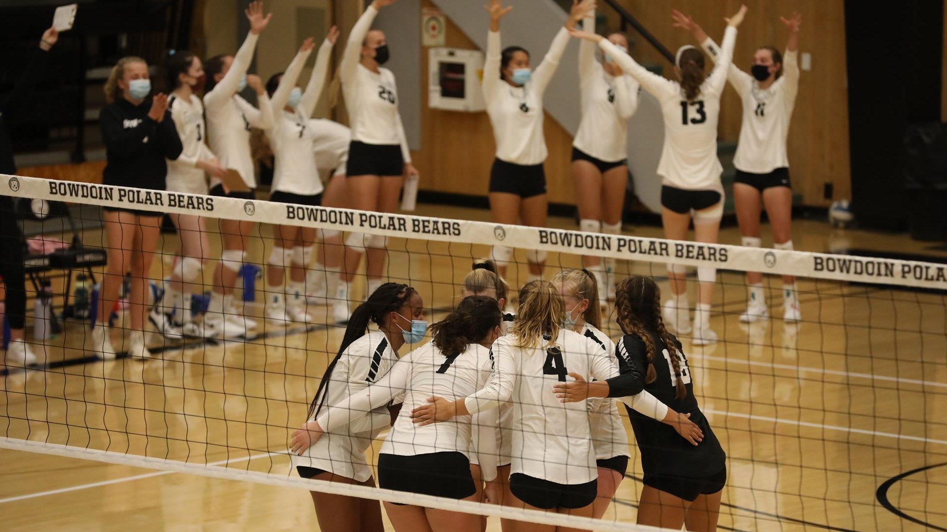 Volleyball Overwhelms Wesleyan in HomeOpening Win Bowdoin College