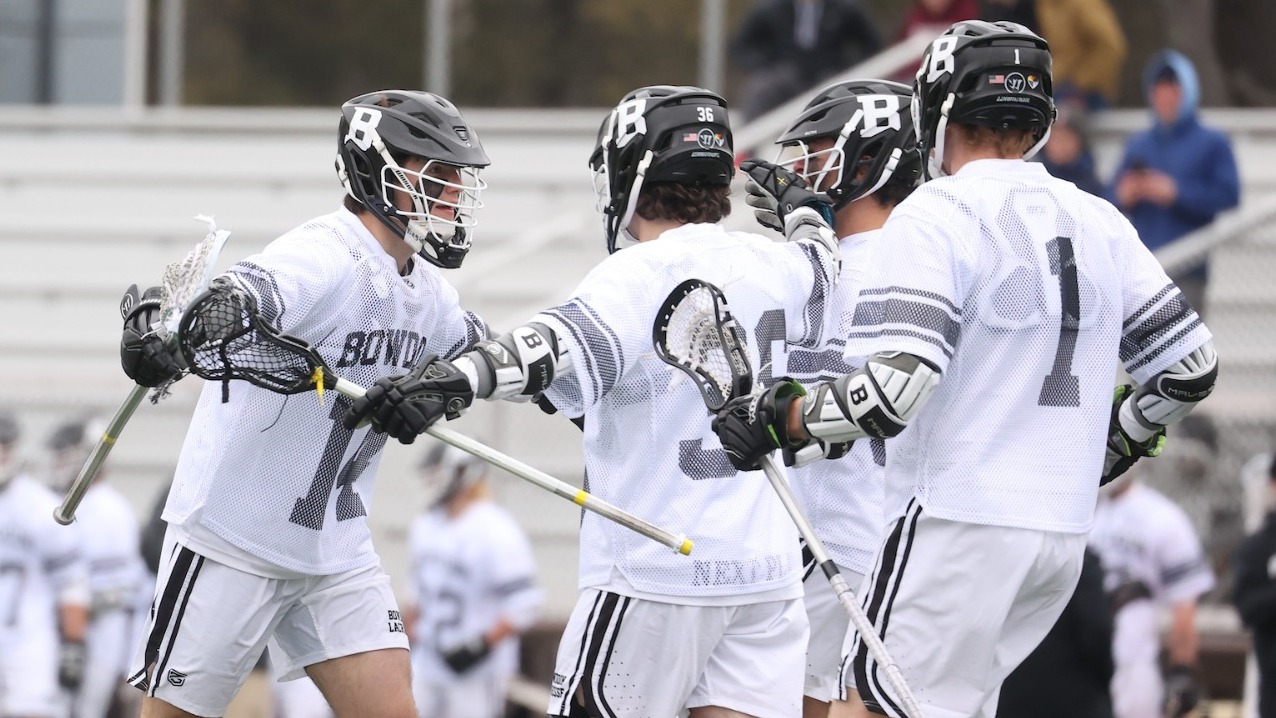 Big Third Quarter Propels Men's Lacrosse To Win Over Wesleyan Bowdoin College