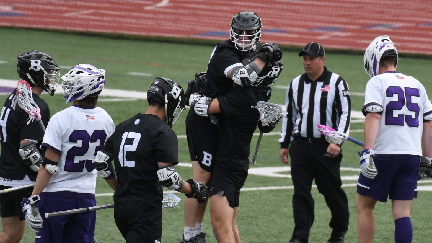 Men's Lacrosse Loses NESCAC Quarterfinal to Amherst Bowdoin College