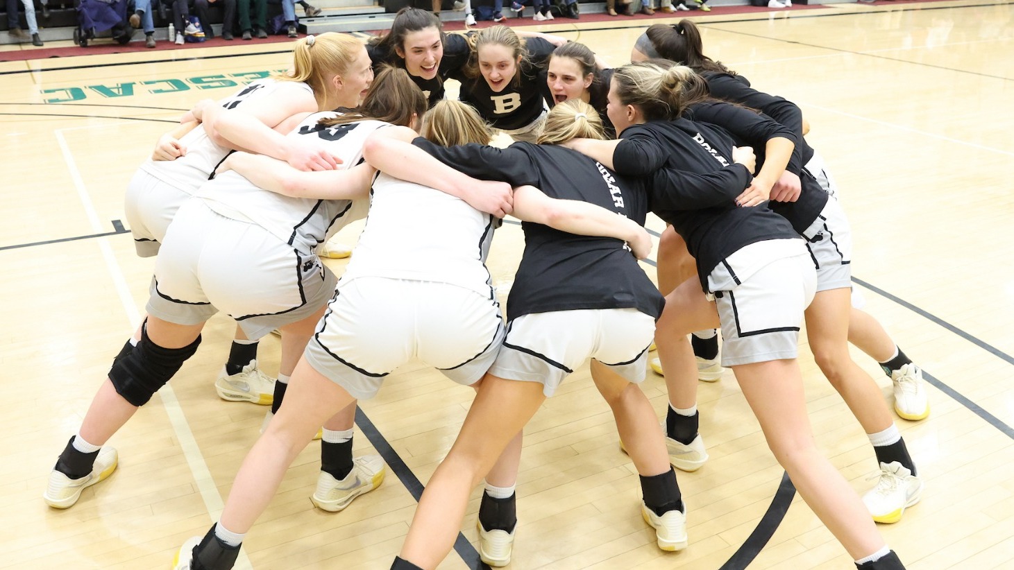 Women's Basketball Huddle