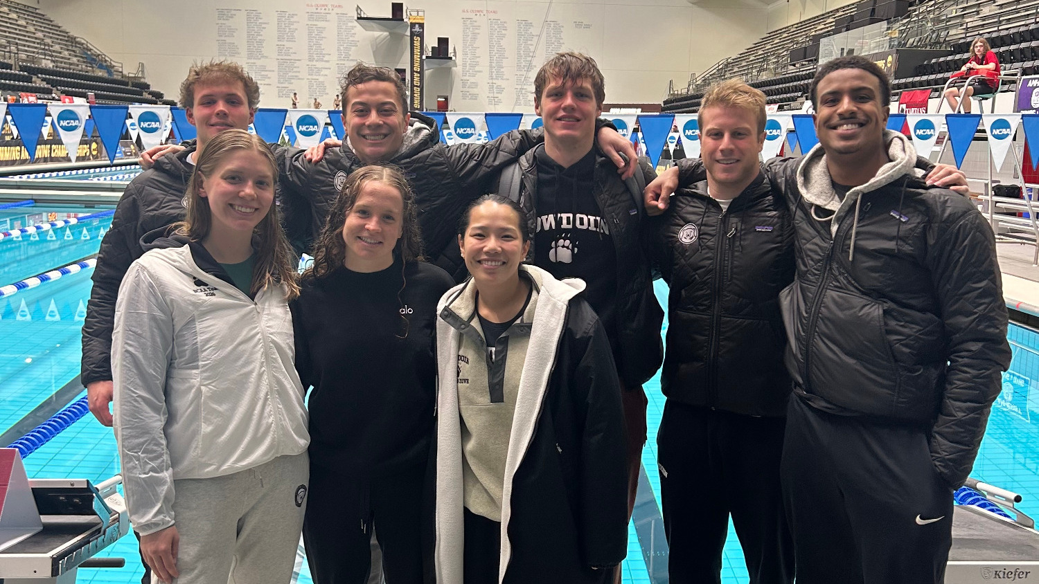 Swimmers at nationals