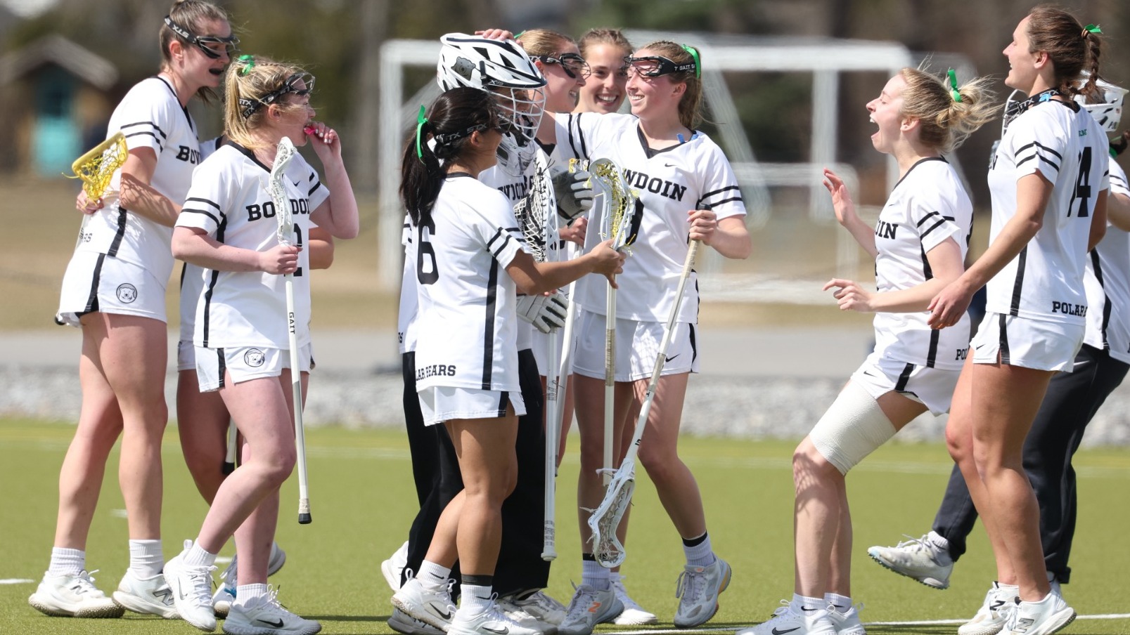 Women's Lacrosse celebration