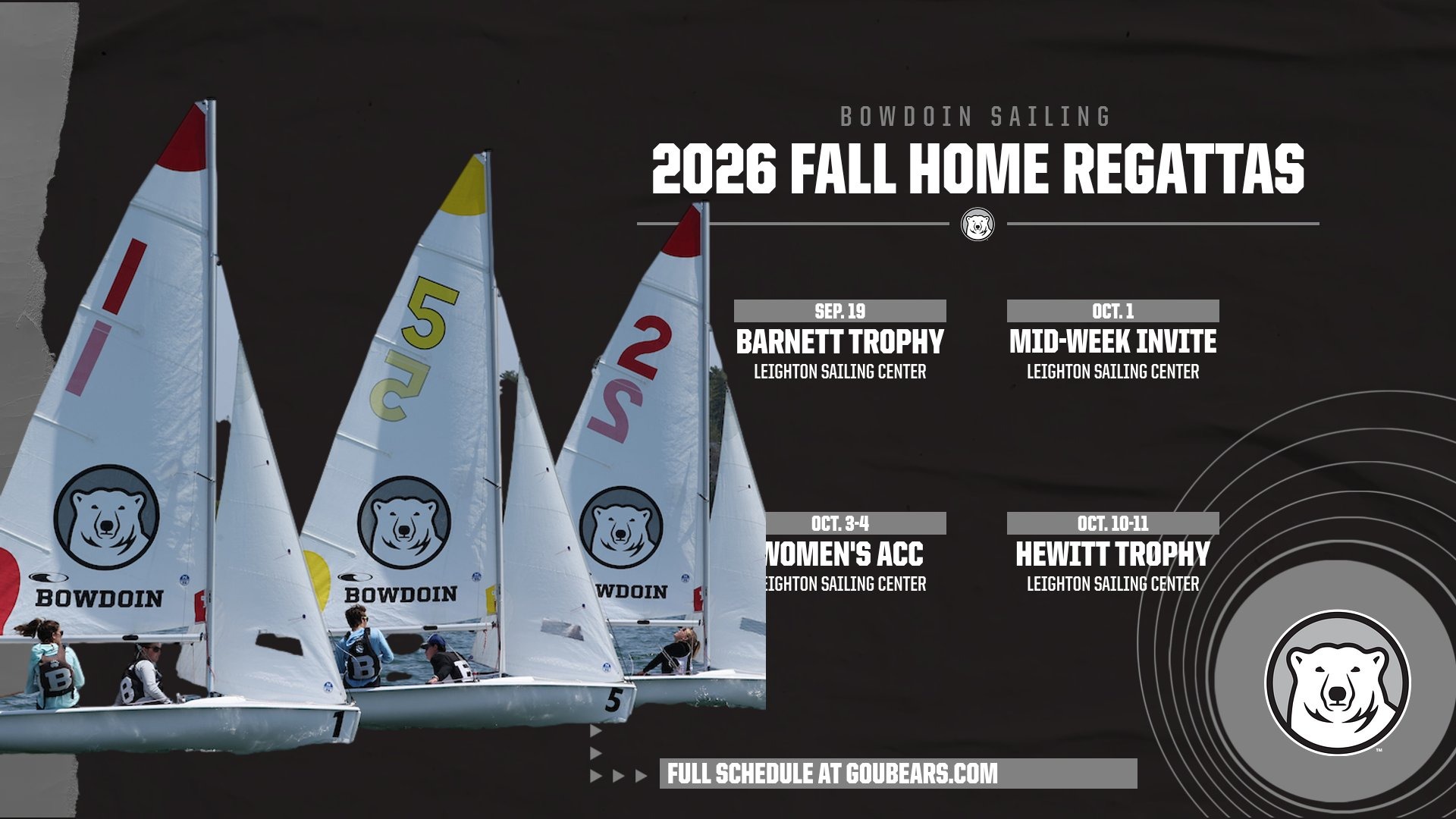 Sailing schedule