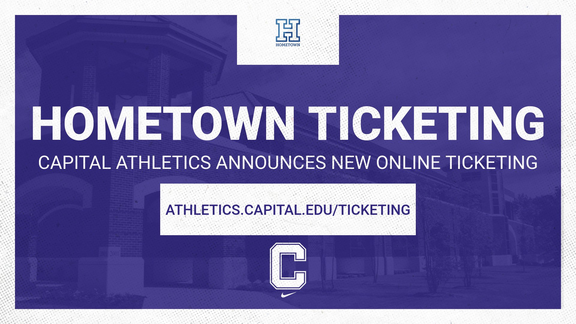 Capital Athletics Announces New Online Ticketing Capital University