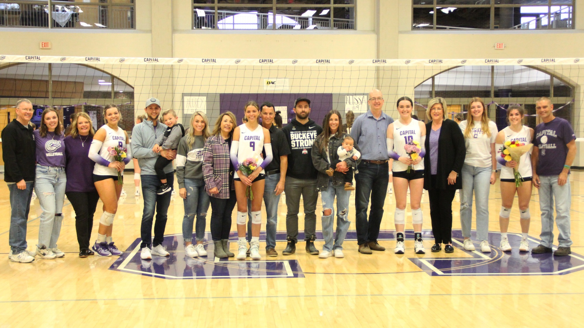 Volleyball Concludes Season on Senior Day Capital University
