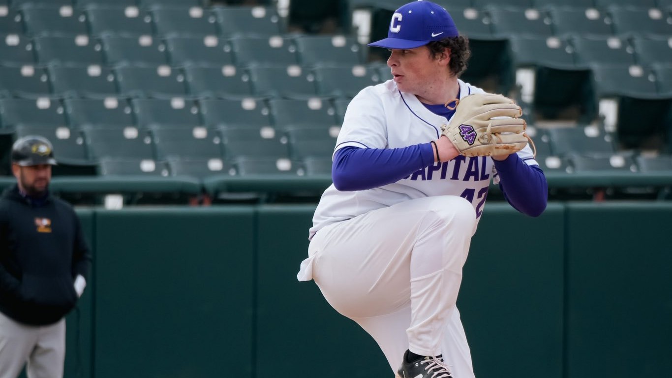 Baseball Tops Ohio Christian in RainShortened Game Capital University