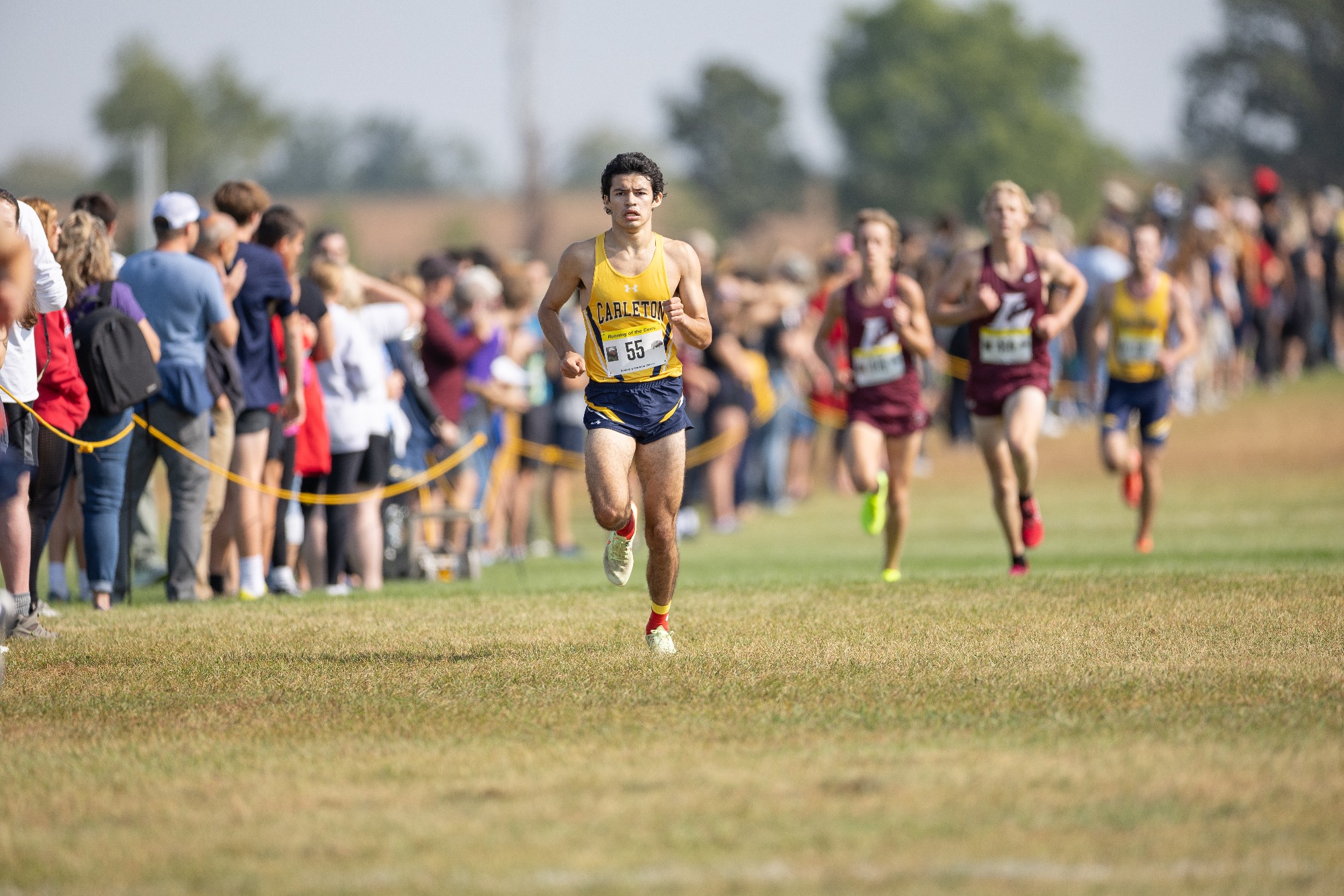 Indy Lyness running in a race