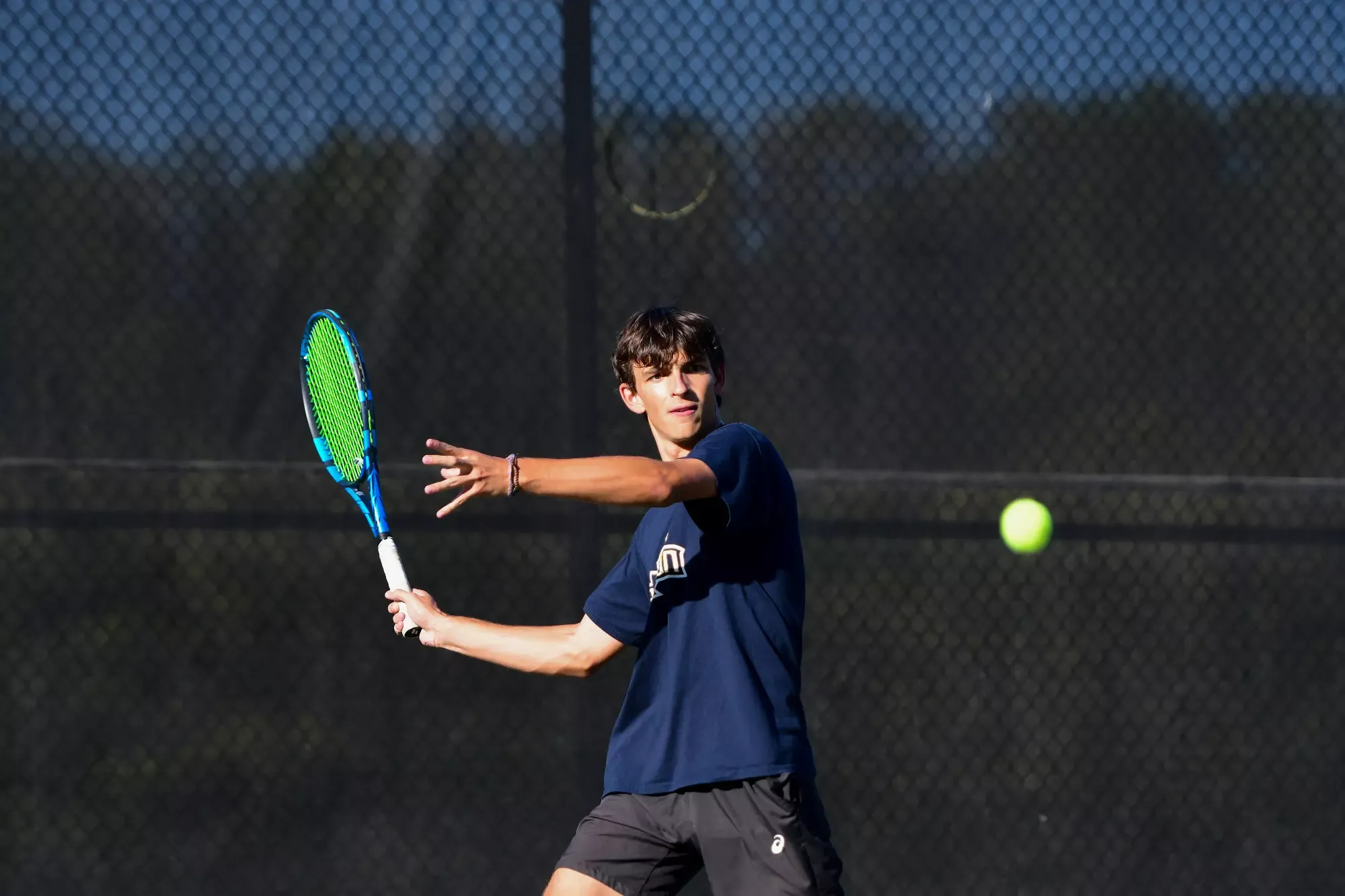 Ezra Bernhard, men's tennis, 10/4/24