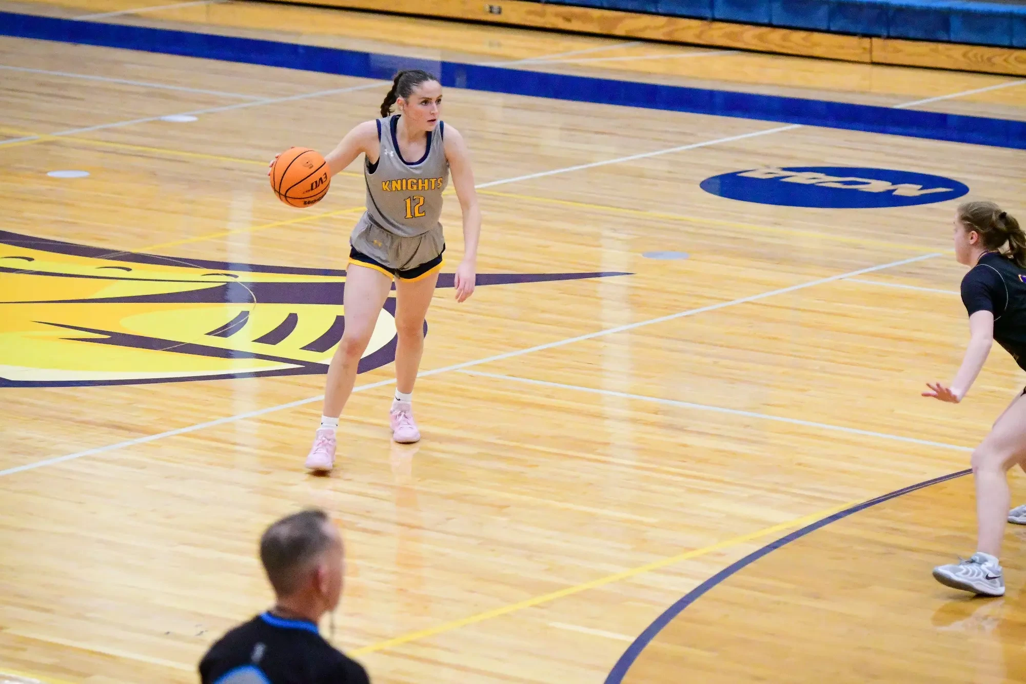 Charlotte Henry dribbles