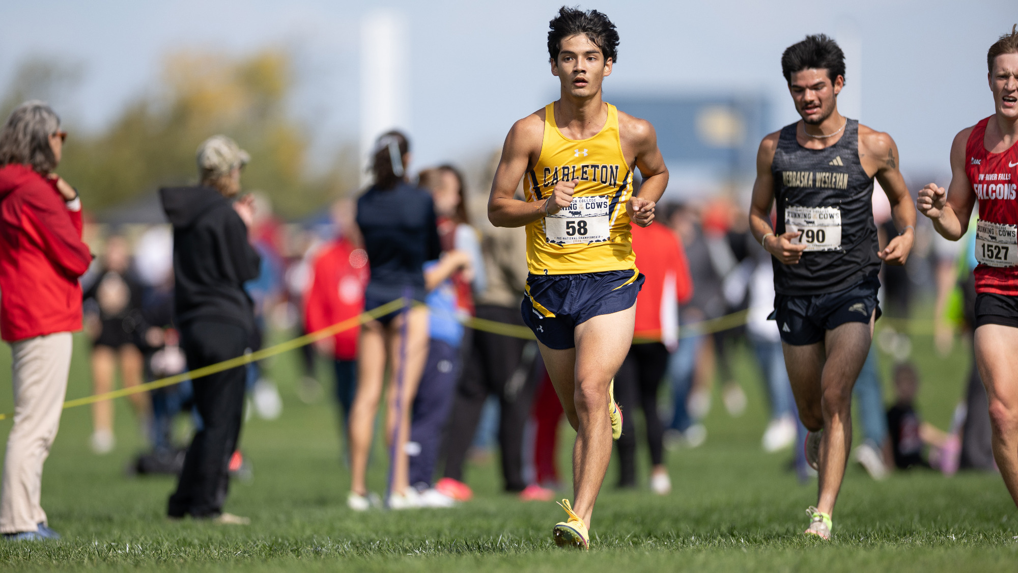 Tai Brown running during a race