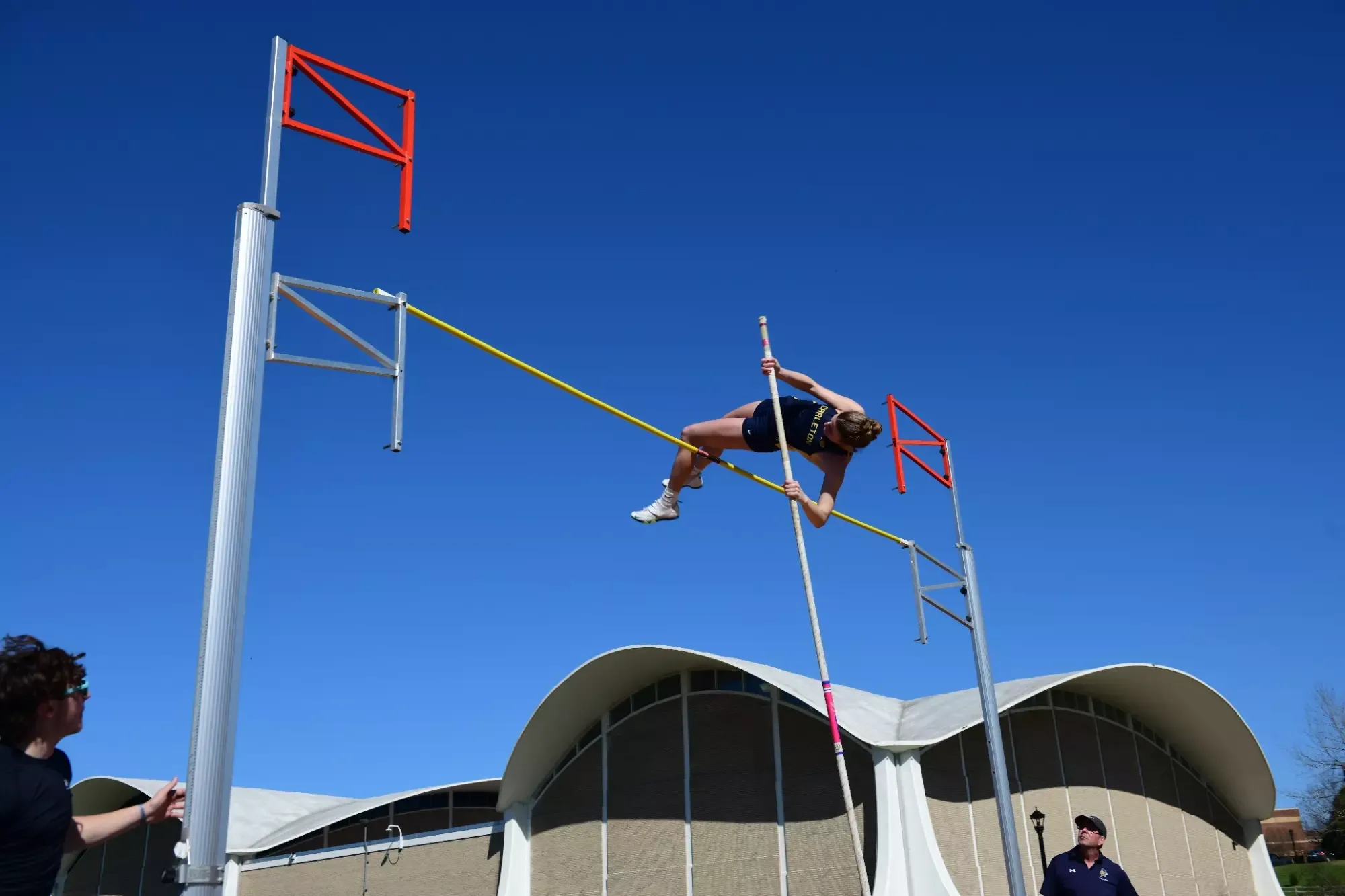 Ava Brosam and team celebrate.