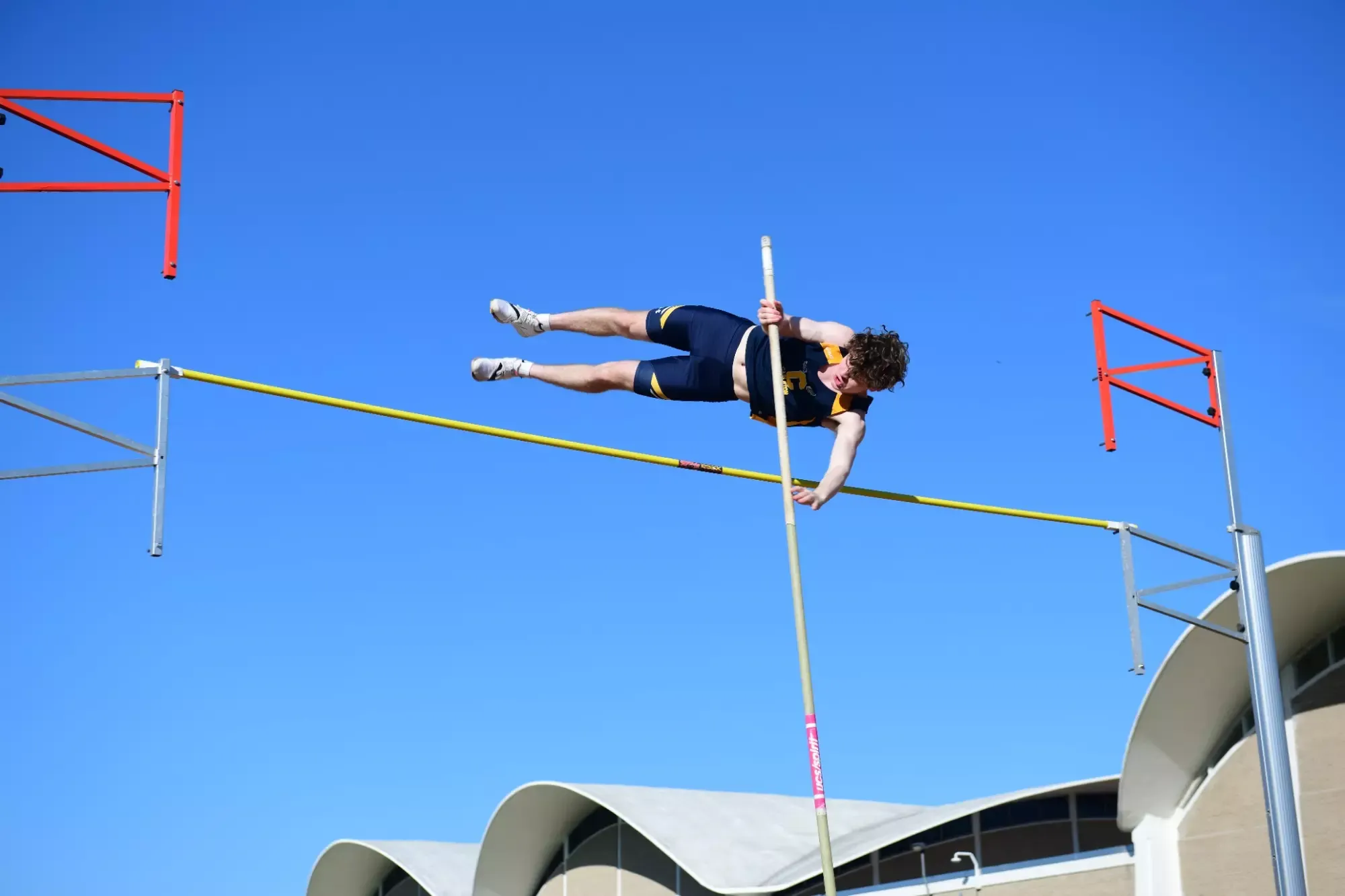 Ansel Wallace vaults.
