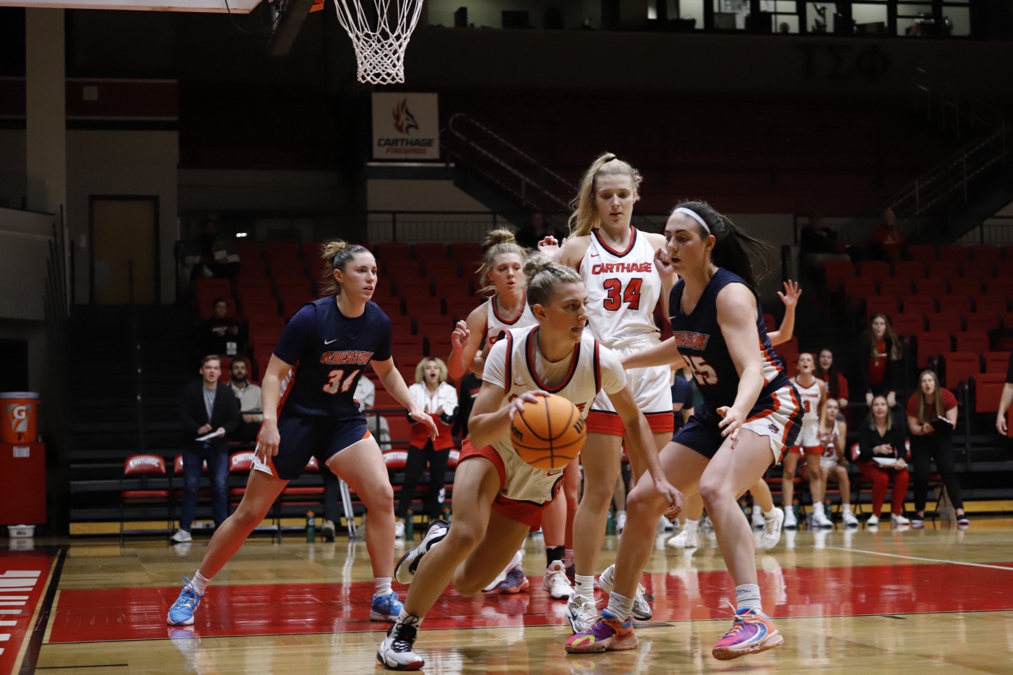 Firebirds Secure DoubleDigit Win Over Wheaton at Home Carthage