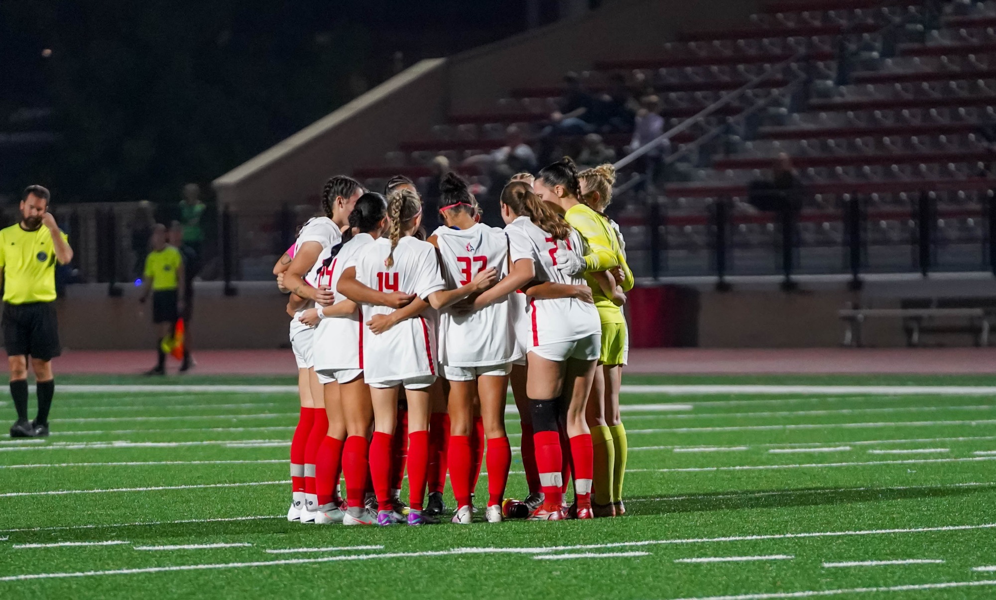 WSOC Team Huddle