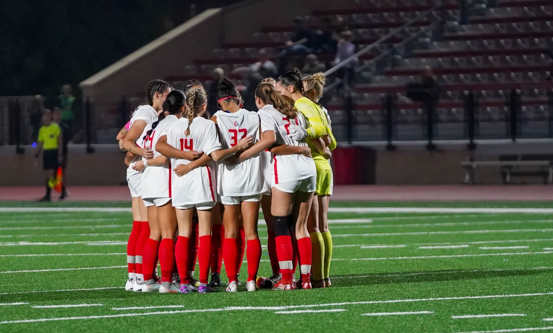 WSOC Team Huddle