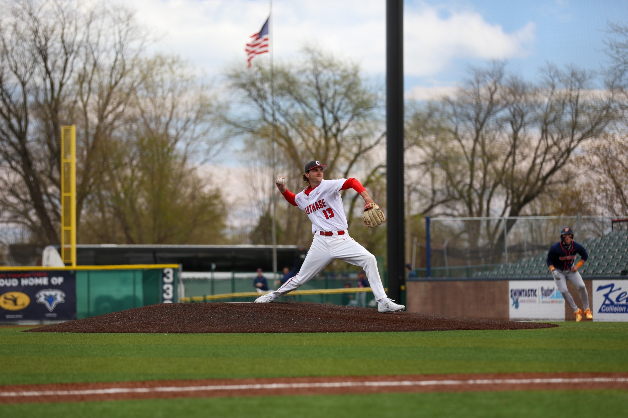 Wyatt Modory pitching