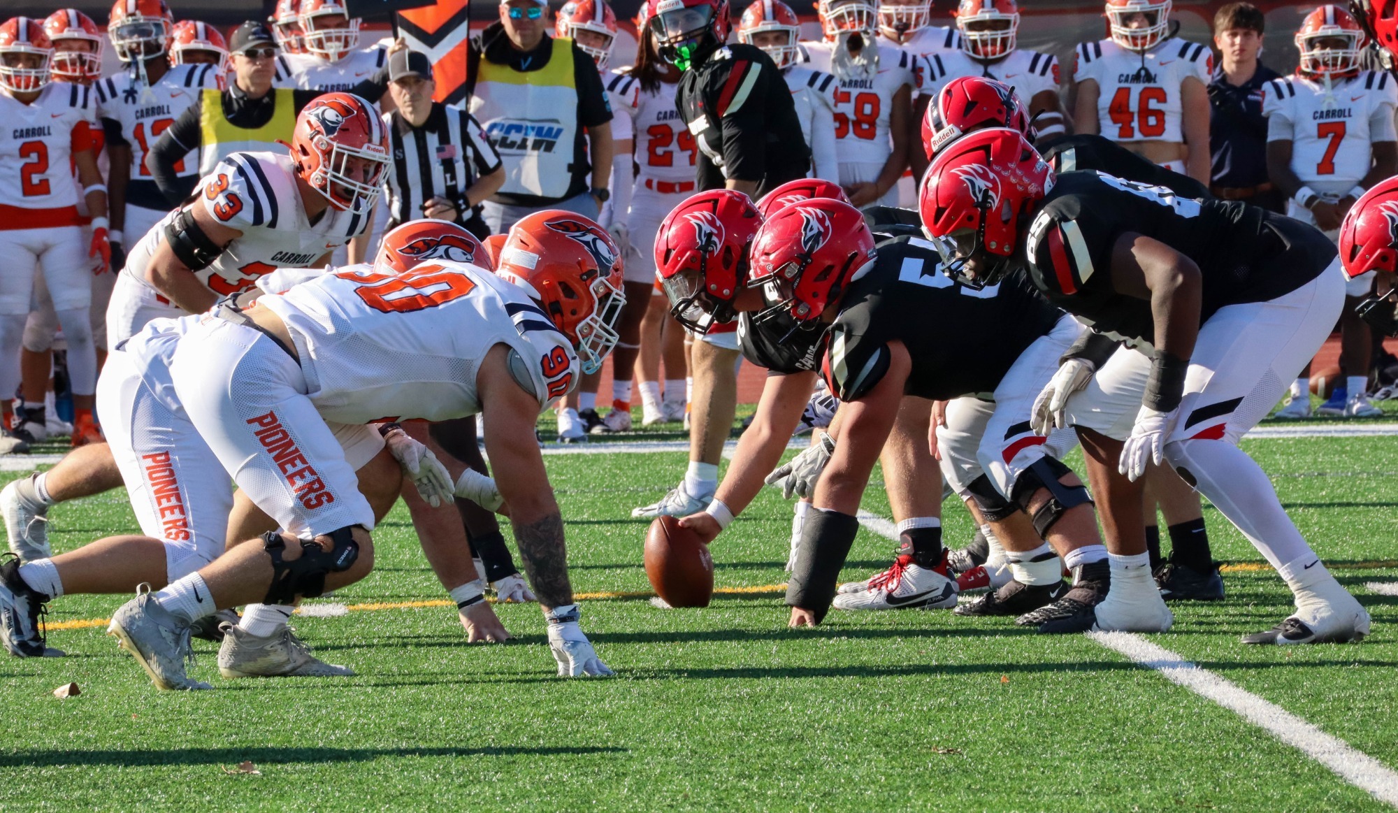 Carthage Offensive Line