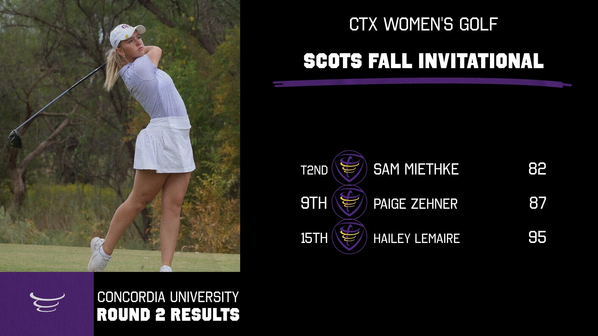 Paige Zehner at 2024 Scots Invitational