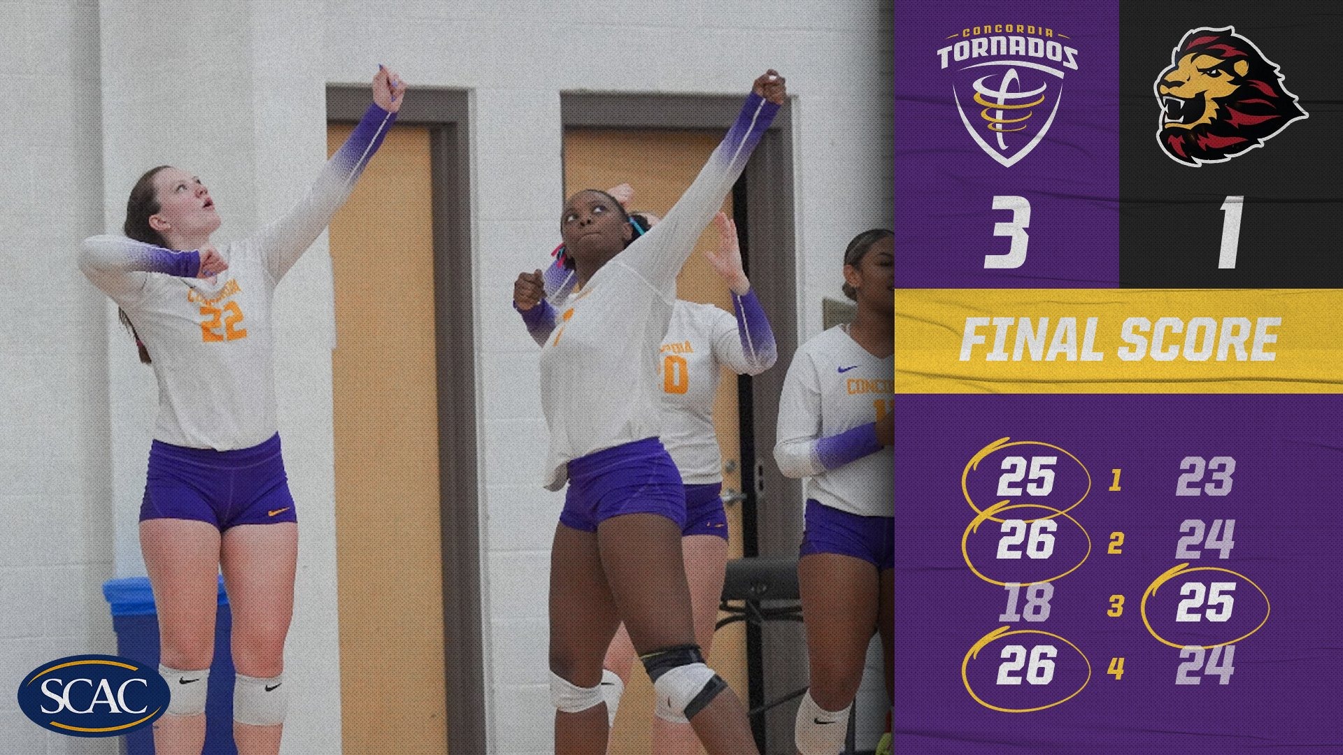 Camryn Parker & Kinlea Reeder vs. UST 11.9.25