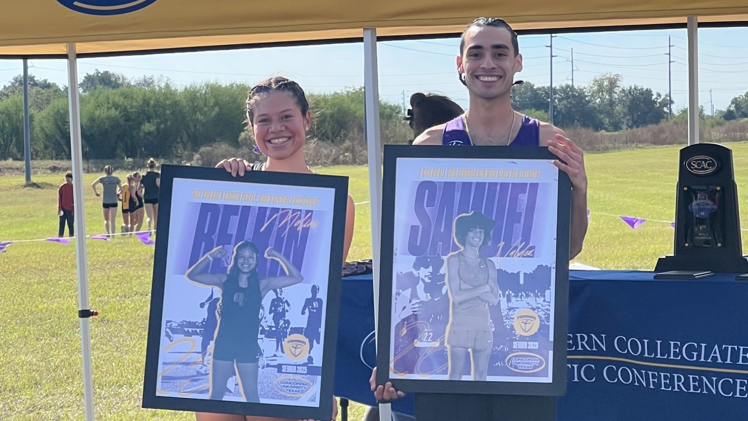 Vega-Molina & Sammy Valdez 2025 Seniors SCAC Championships