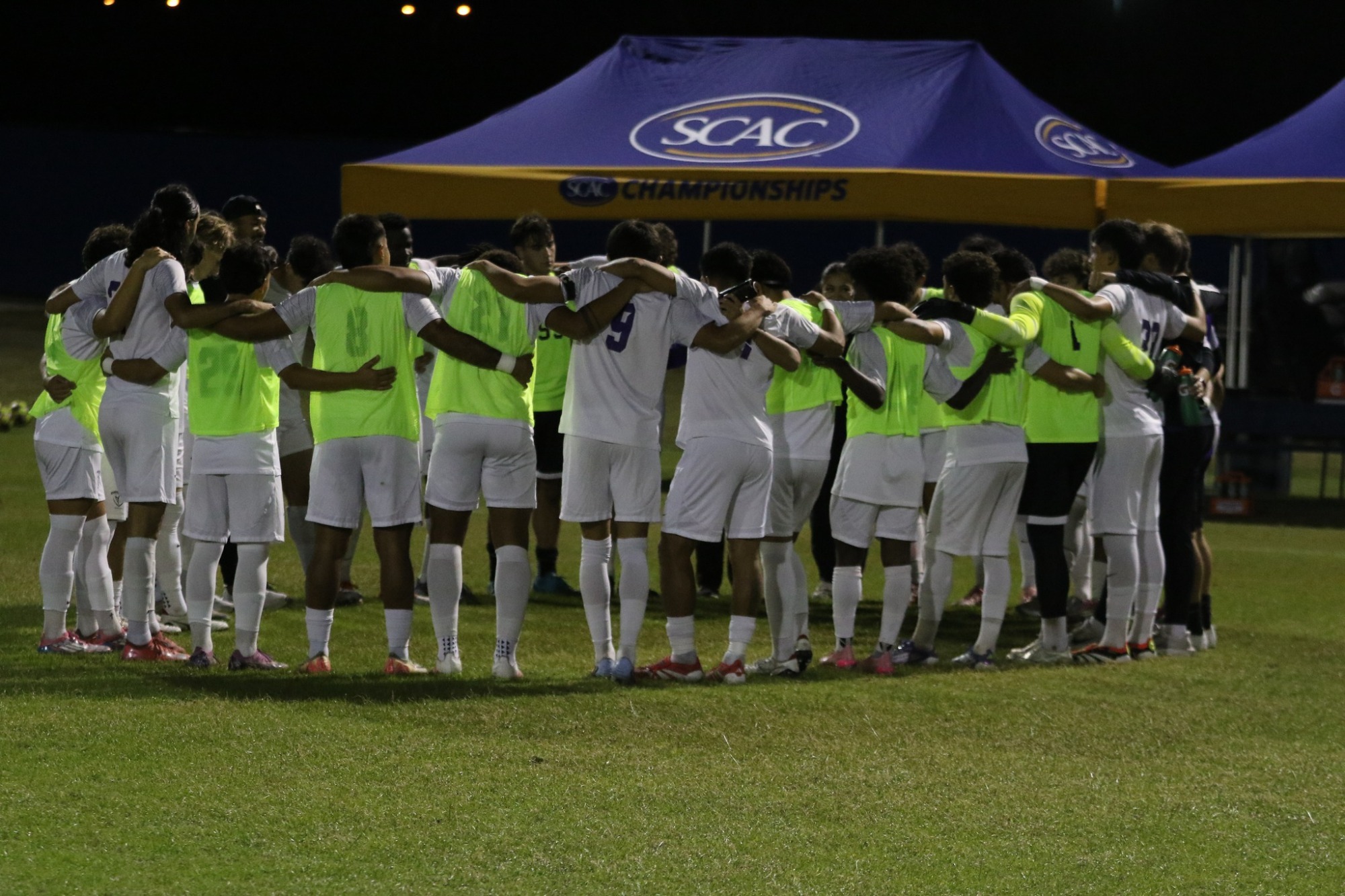MSOC Huddle vs. LETU 10.6.25