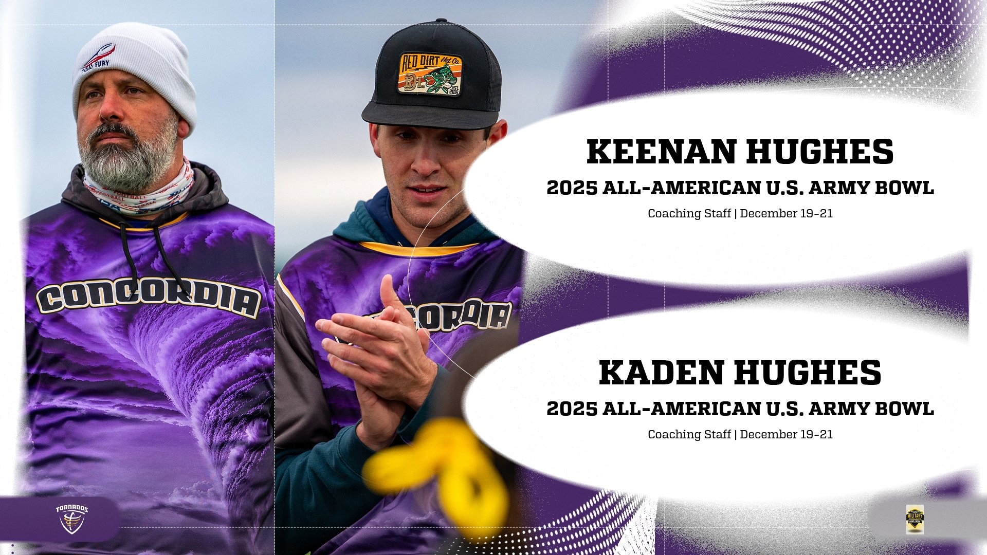 Keenan & Kaden Hughes 2025 All-American Bowl