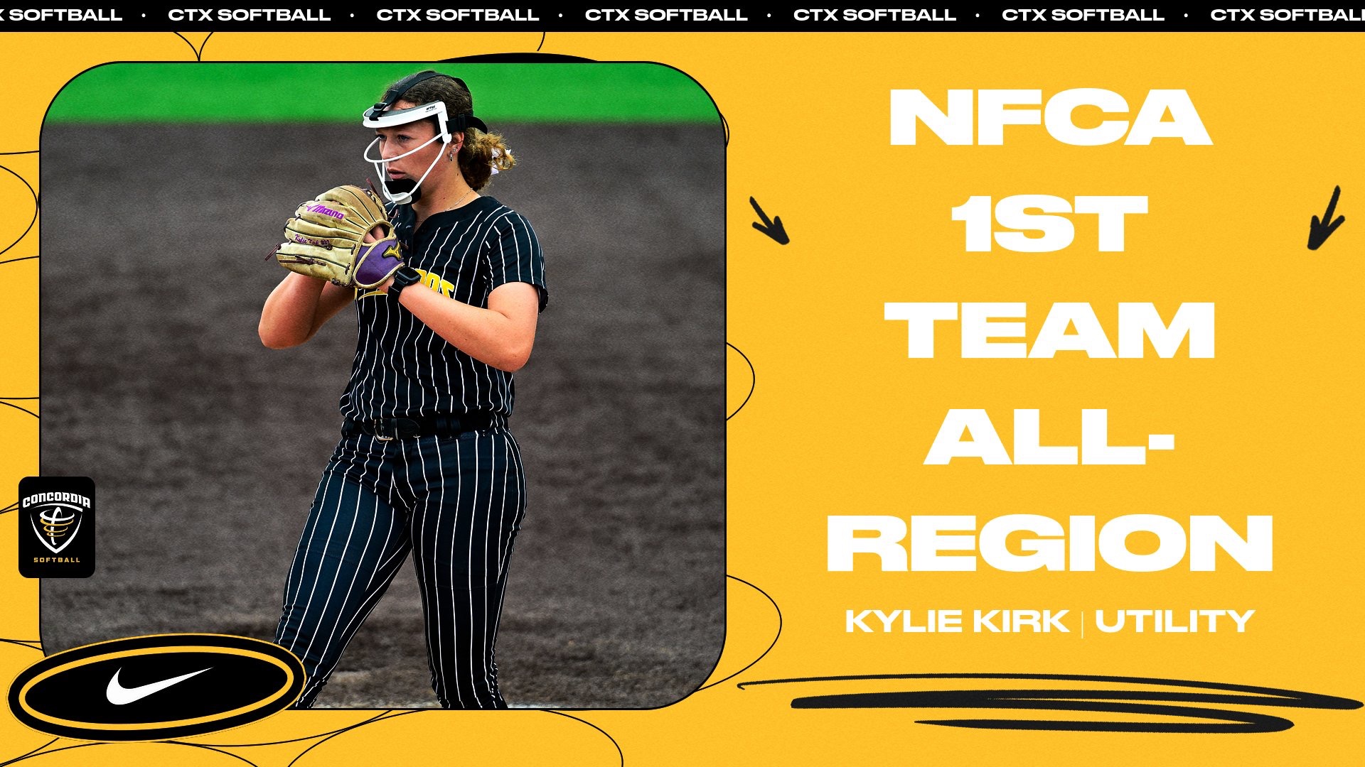 Kylie Kirk NFCA All-Region X 2025