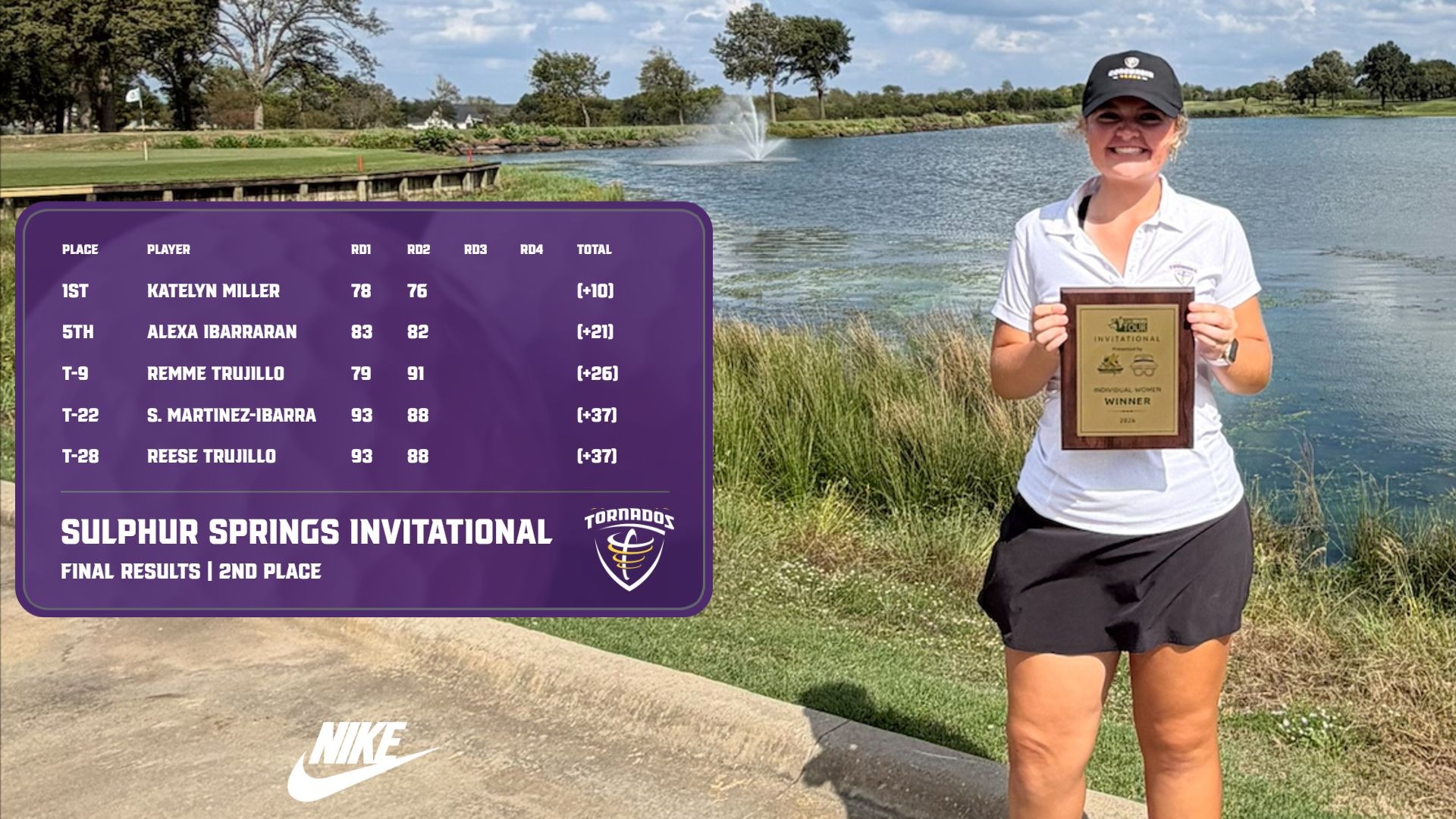 Katelyn Miller Sulphur Springs Invitational