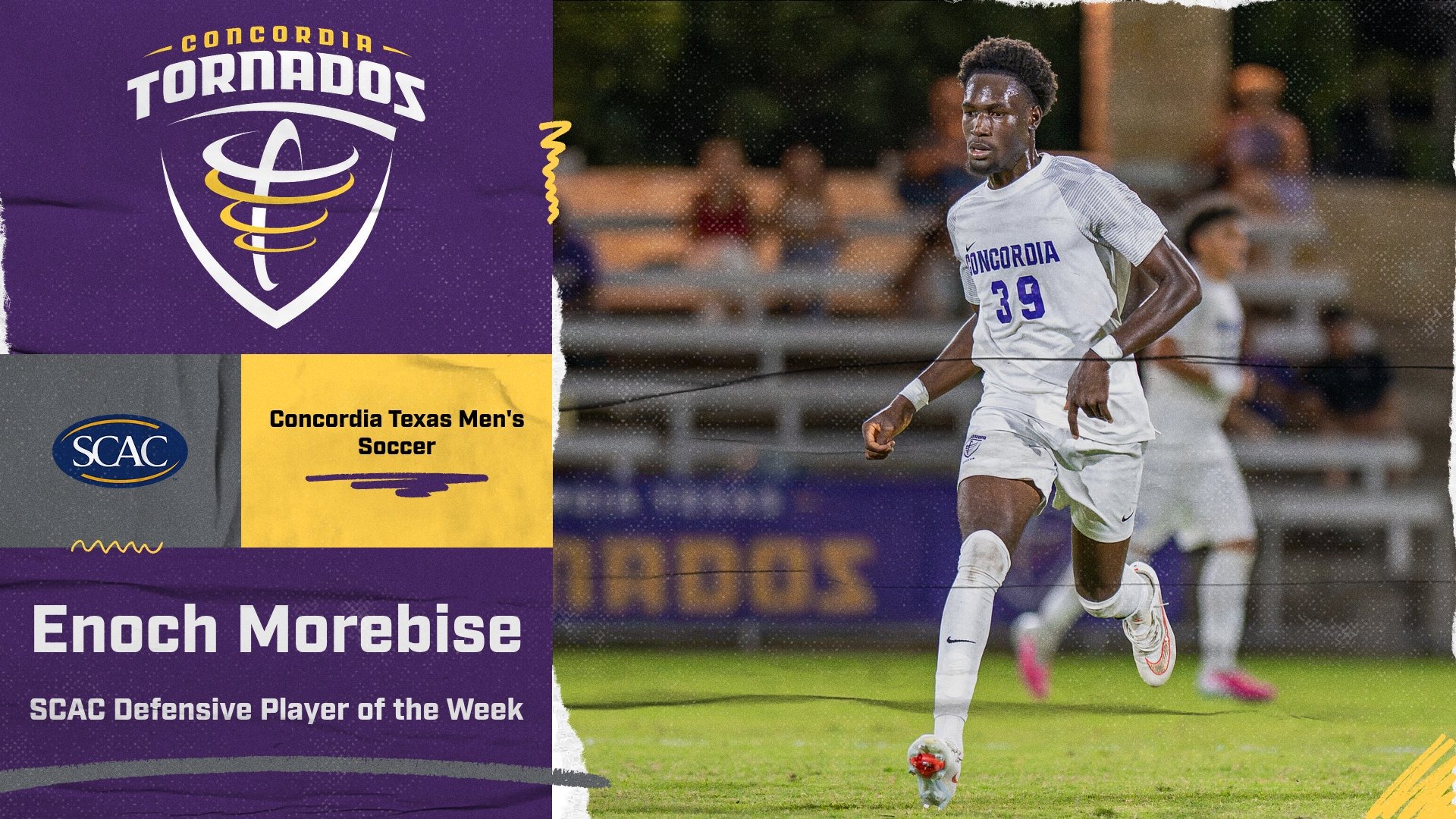Enoch Morebise SCAC POTW 10.5.26