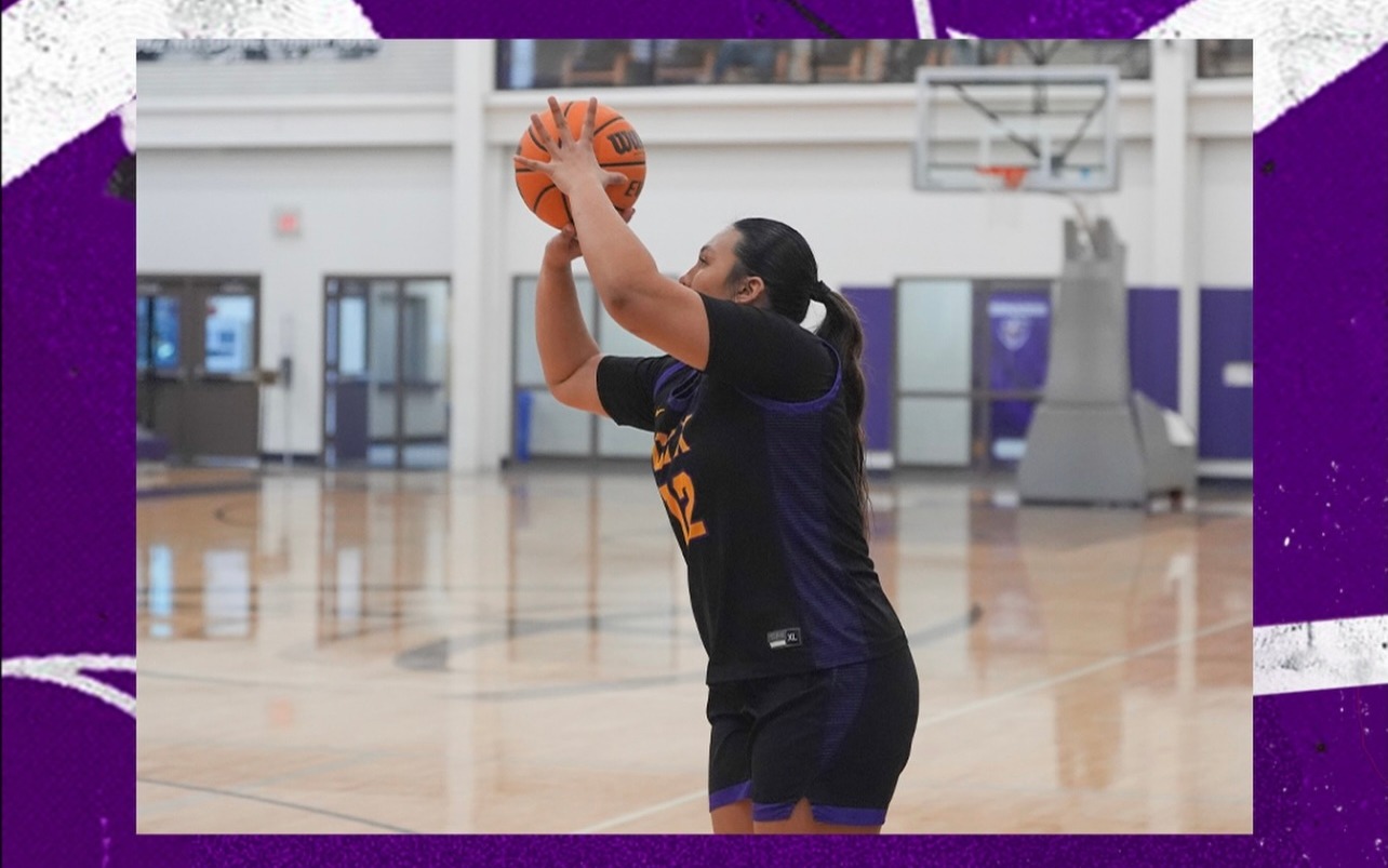 Zoiey Jumawan vs. Austin College 2026 Action Shot