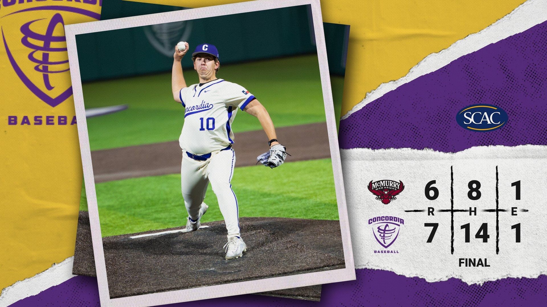 Jake Runnells vs. McMurry 3.13.26