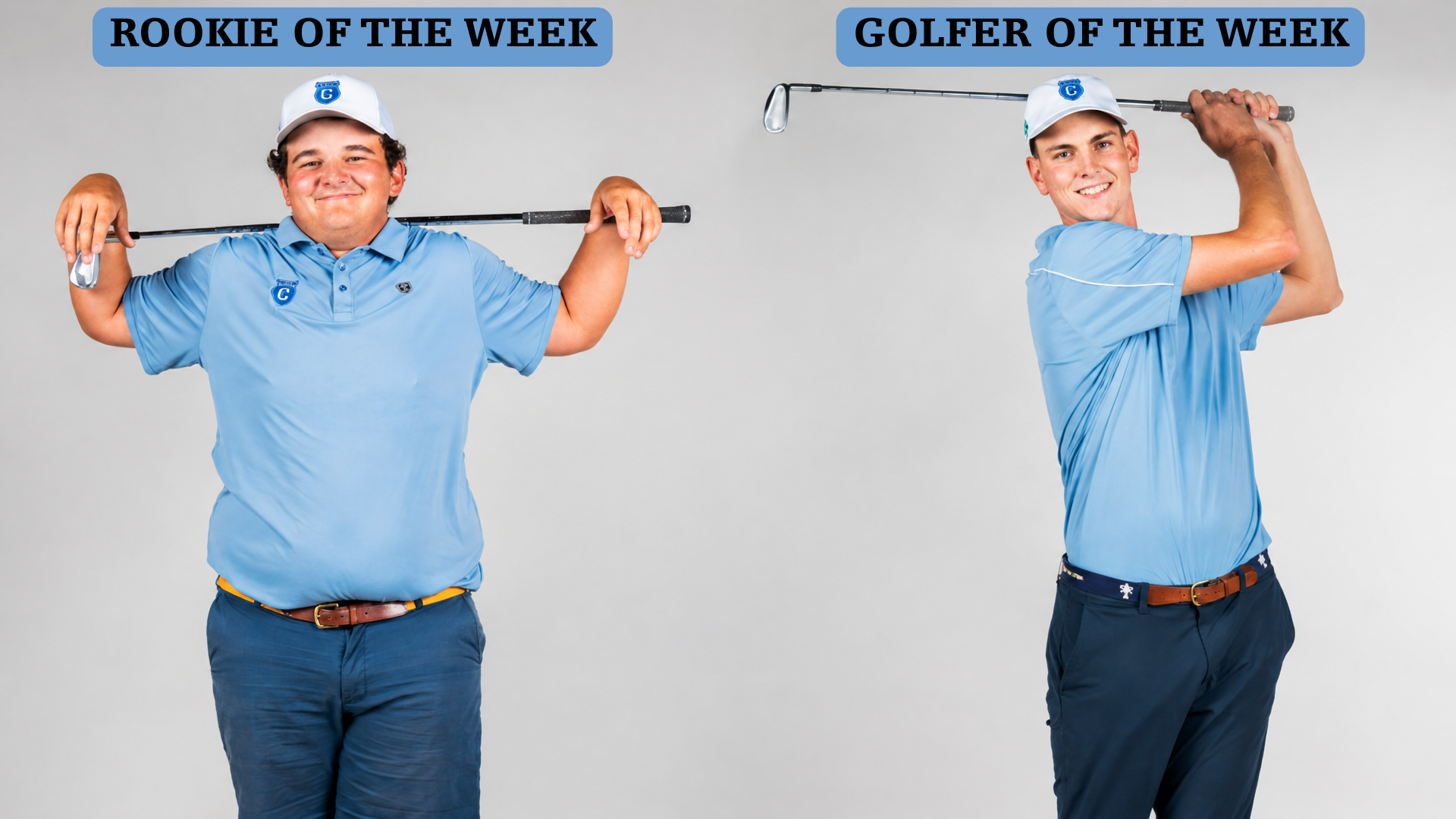 Golfers of the Week 10/28